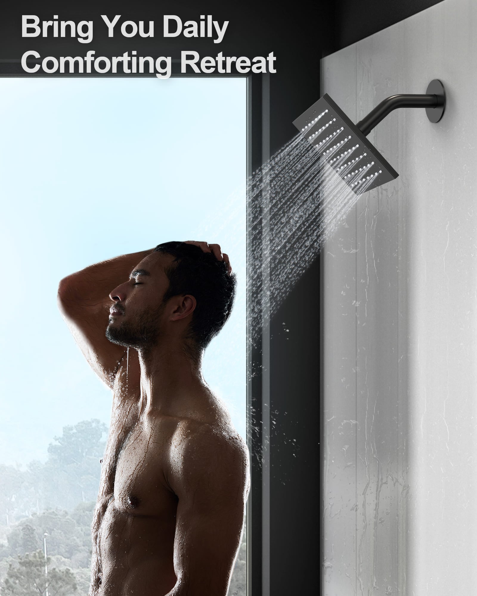 GRANDJOY SGF10GJ-66-BN12 Showerhead-Bar-Panels - View #7