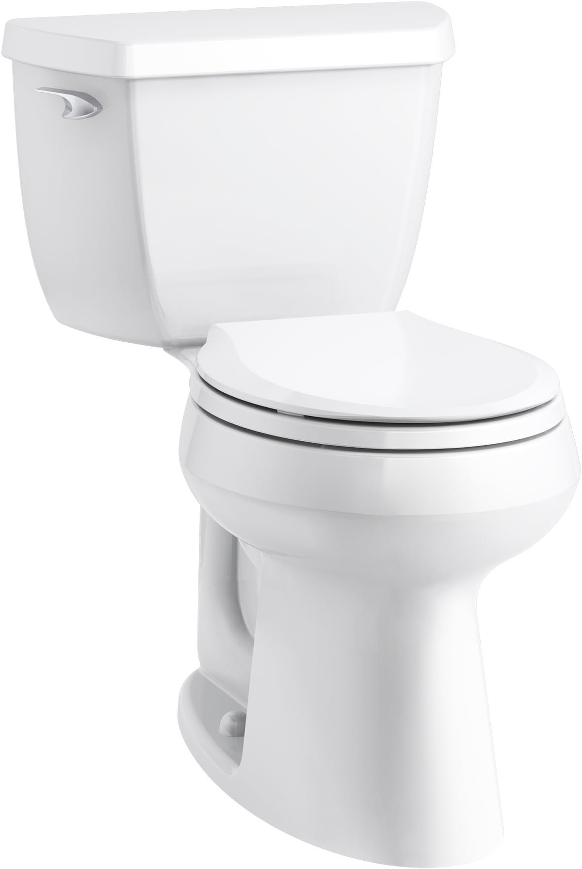 KOHLER Highline White Round Chair Height 2-piece WaterSense Toilet 12 ...