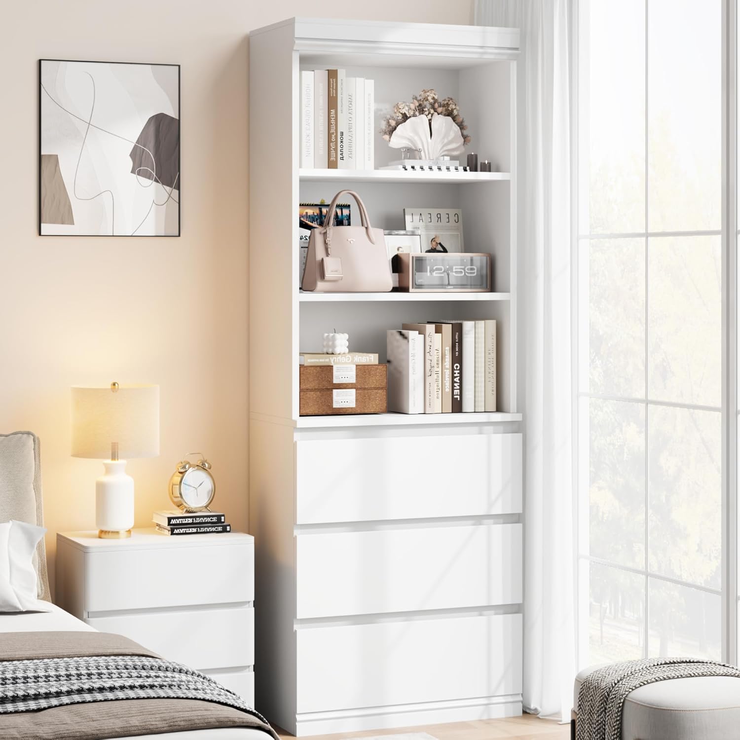 Qeetex LHF-SJ-PHO-16KT10JQ bookcases - View #3