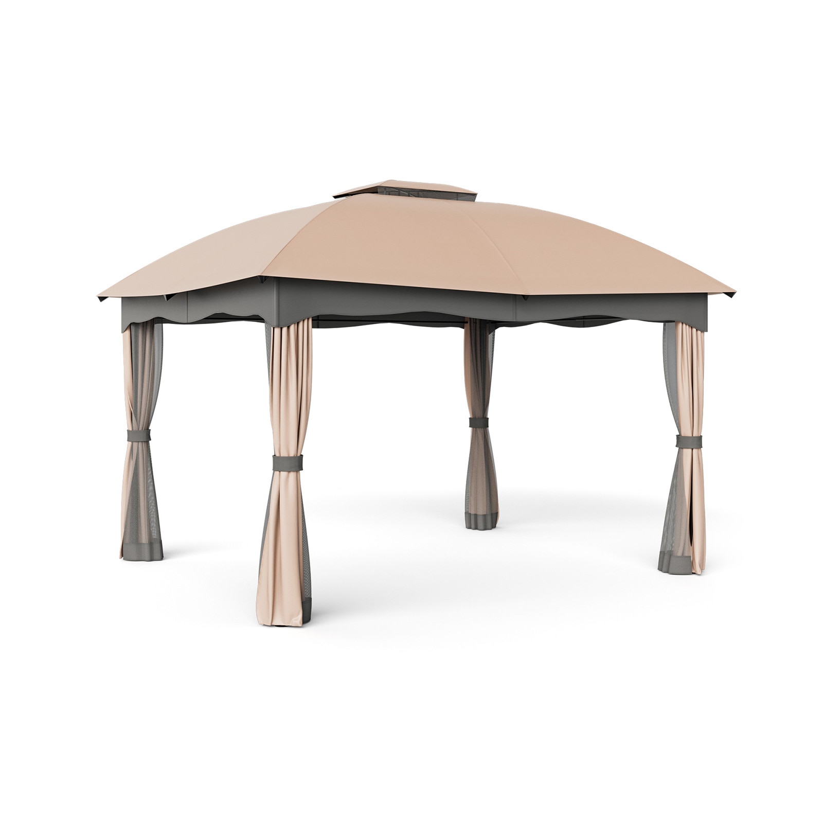 Slickblue D-CO-NB38301PN Wood-Resin-Gazebos - View #4
