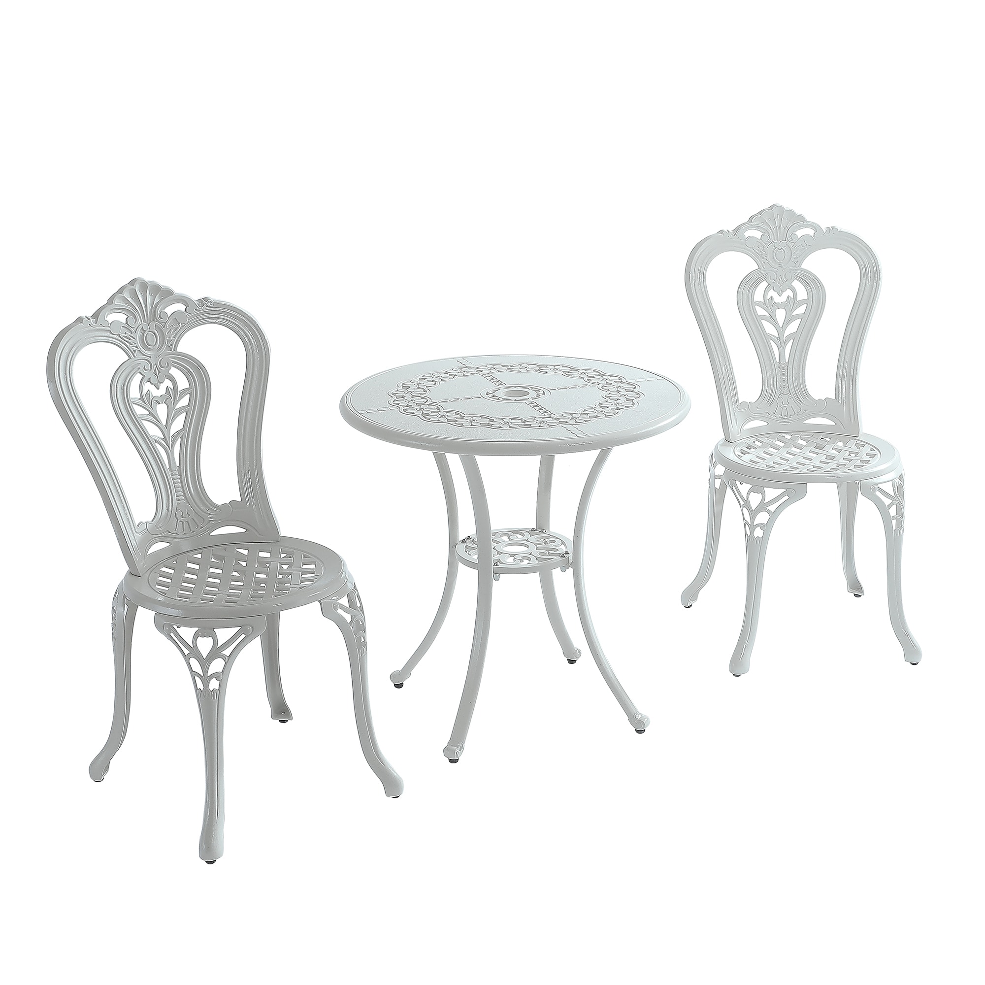 Clihome CL6027CT-WH Patio-Dining-Sets - View #2