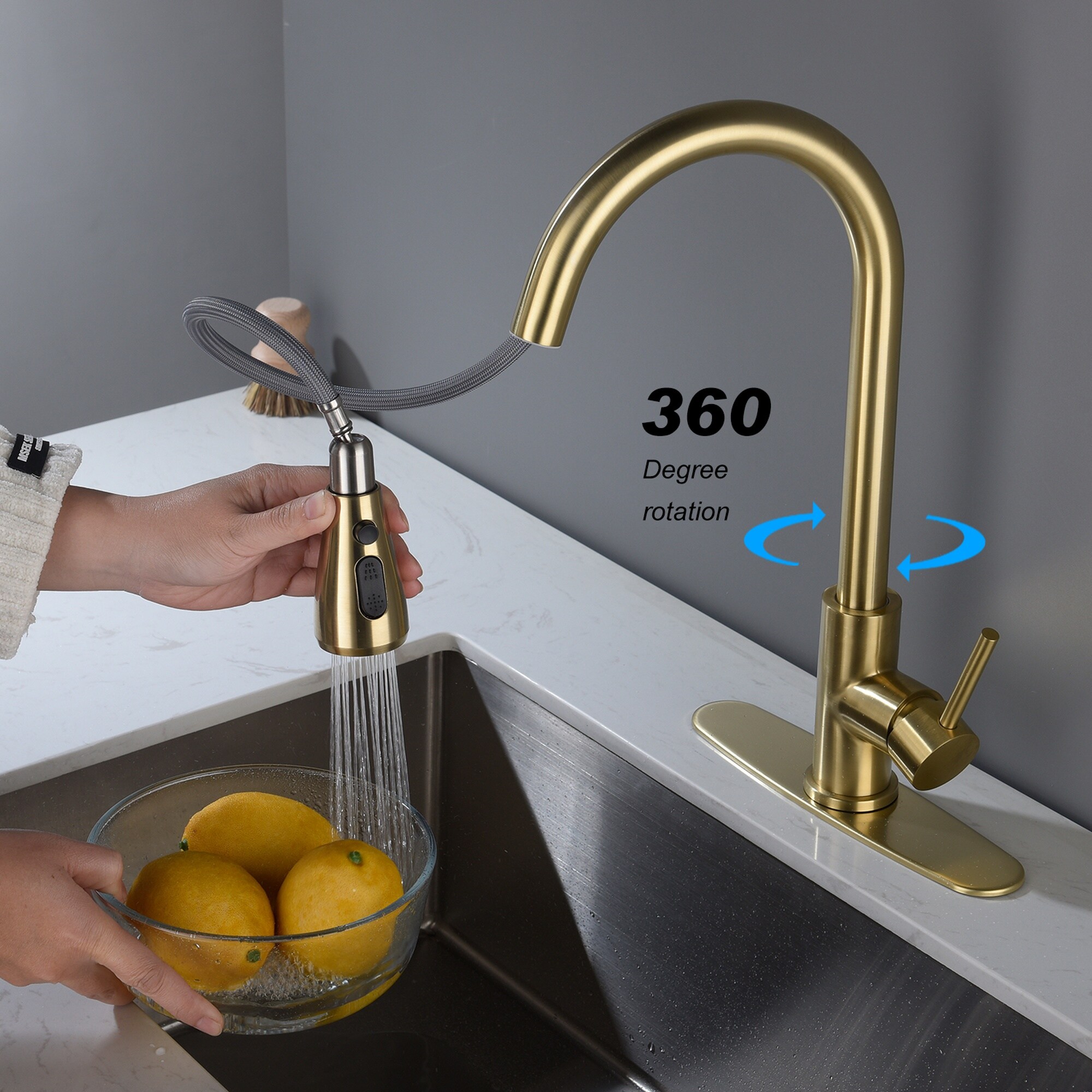 HyperDrop Cart B-9U0Y1I3Z4T8I Kitchen-Faucets - View #2