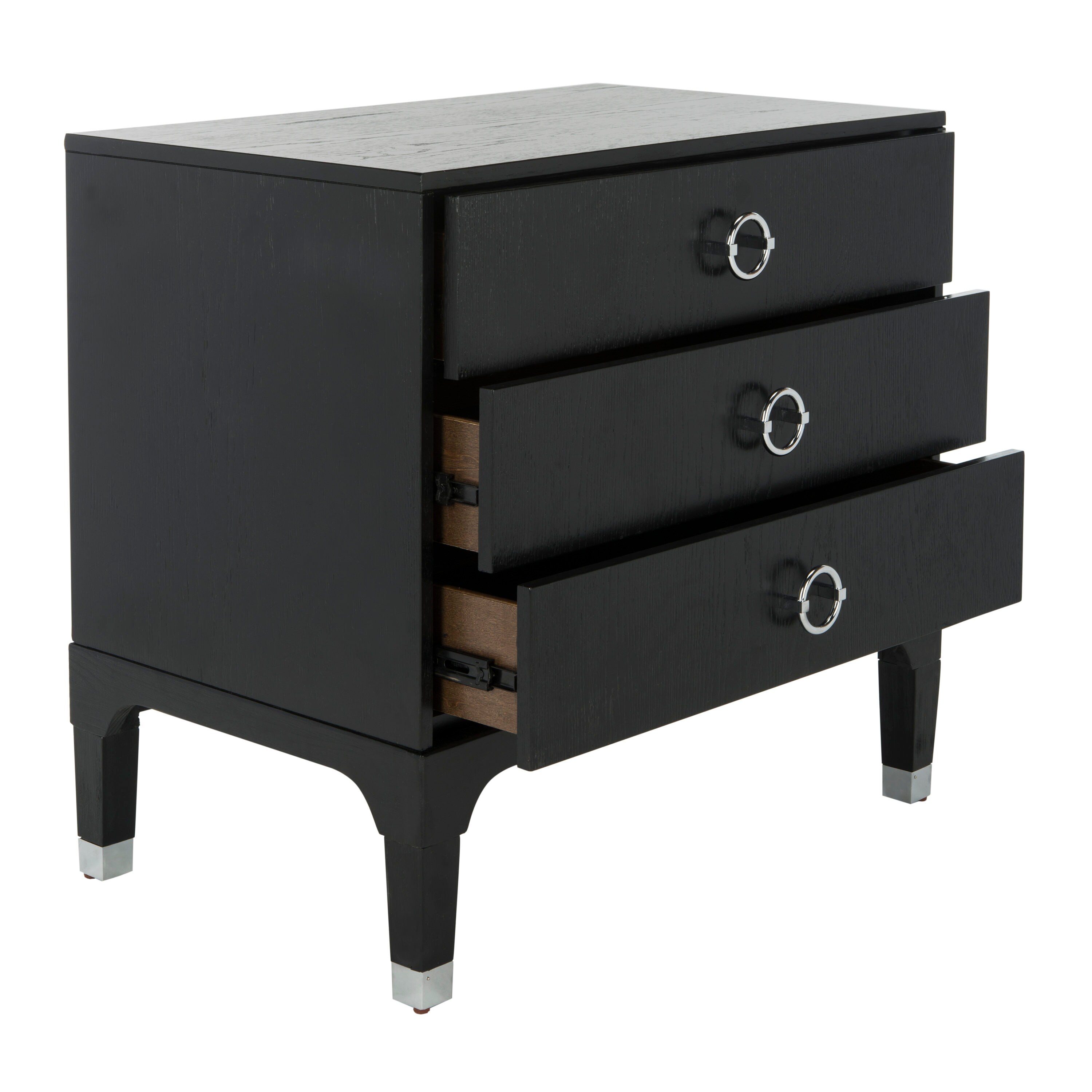 lorna 3 drawer nightstand