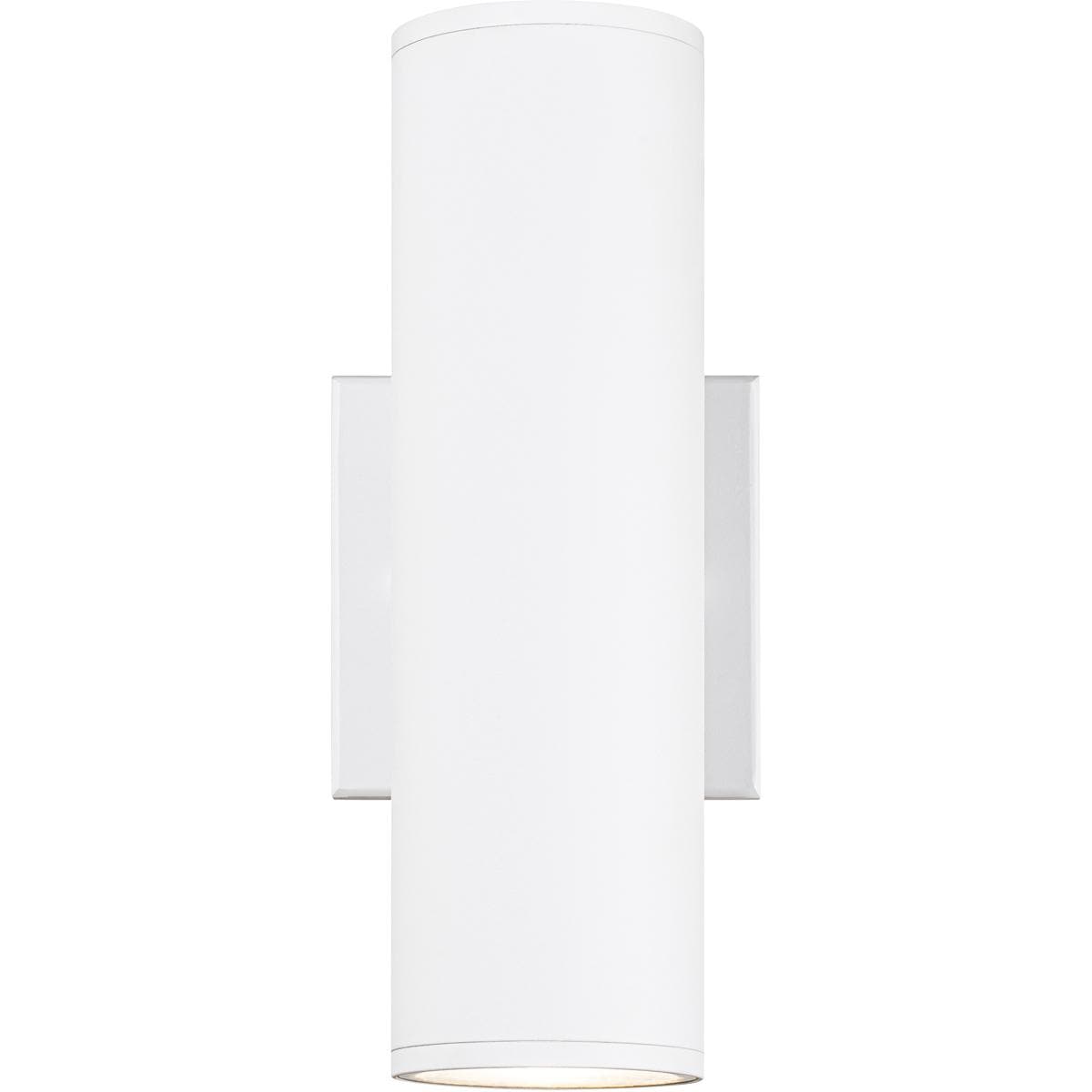 Matteo  Lighting S10222MW Tubular LED 10 inch Matte White Outdoor Wall Light