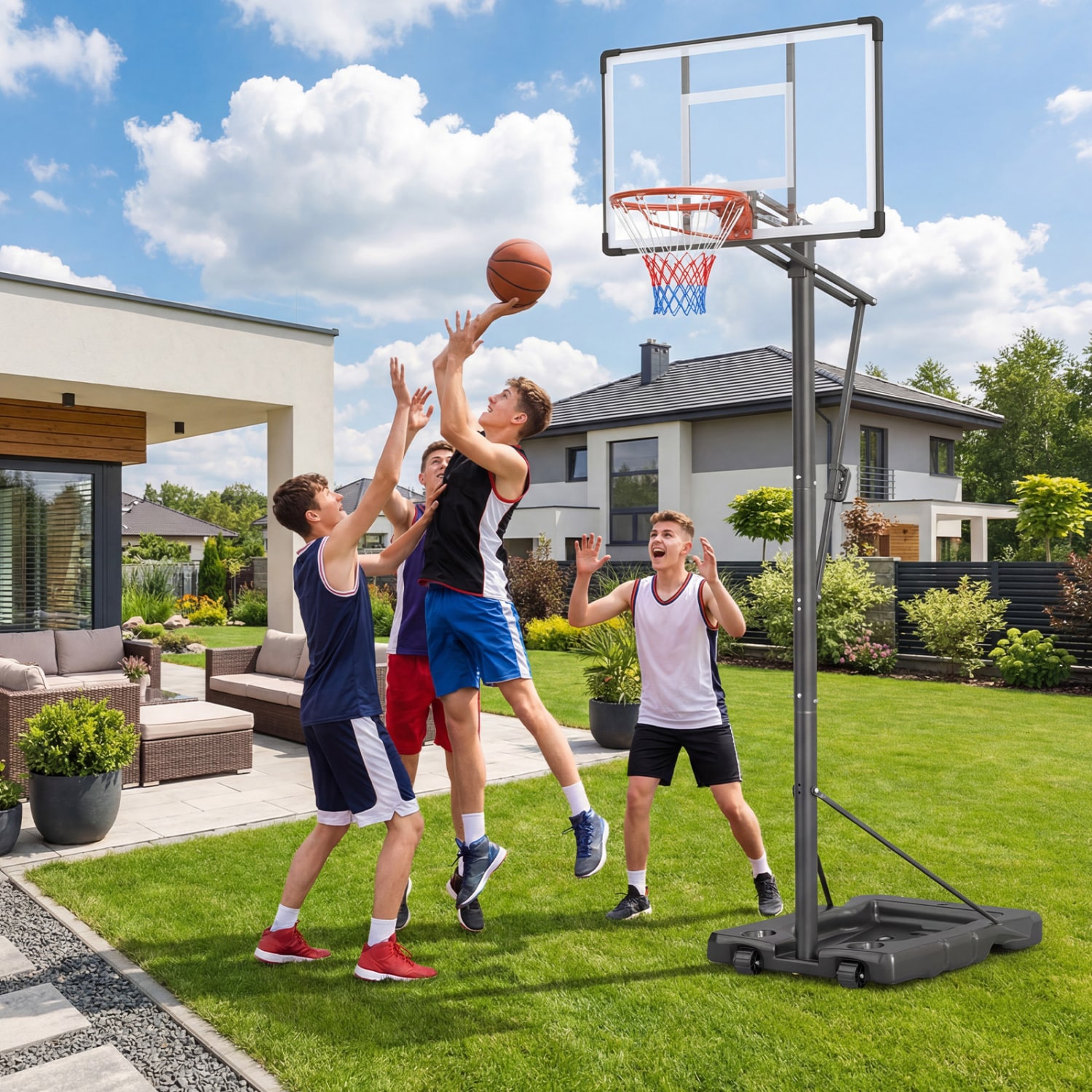 Slickblue D-CO-39683PS Basketball-System - View #3