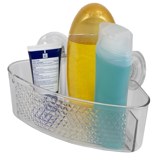 Cheers.US Corner Shower Caddy & Soap Dish Suction Cup Wall Mounted