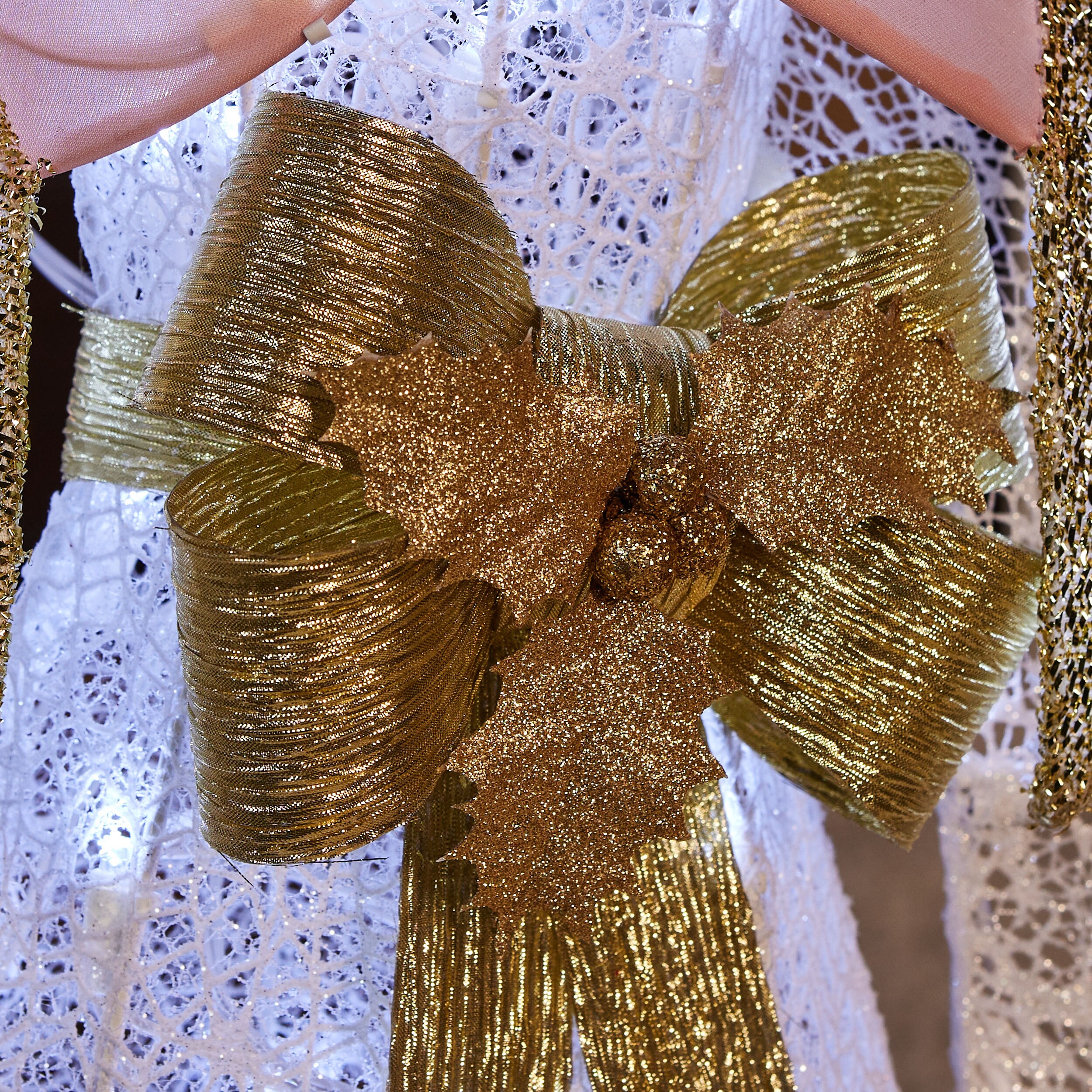 Holiday Living 50-in Angel Free Standing Decoration with