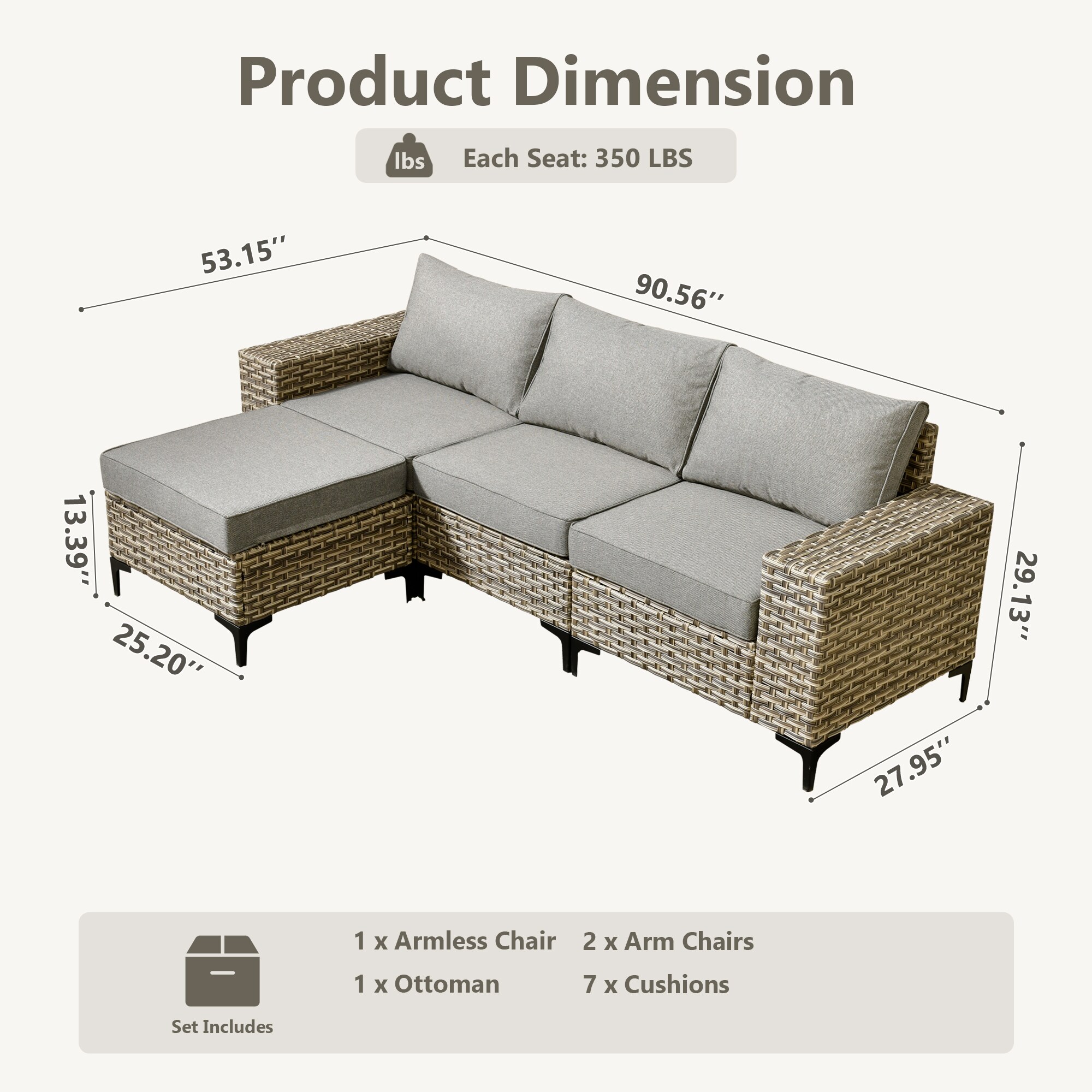 Ovios VRC205 Patio-Sofas-Daybeds - View #7