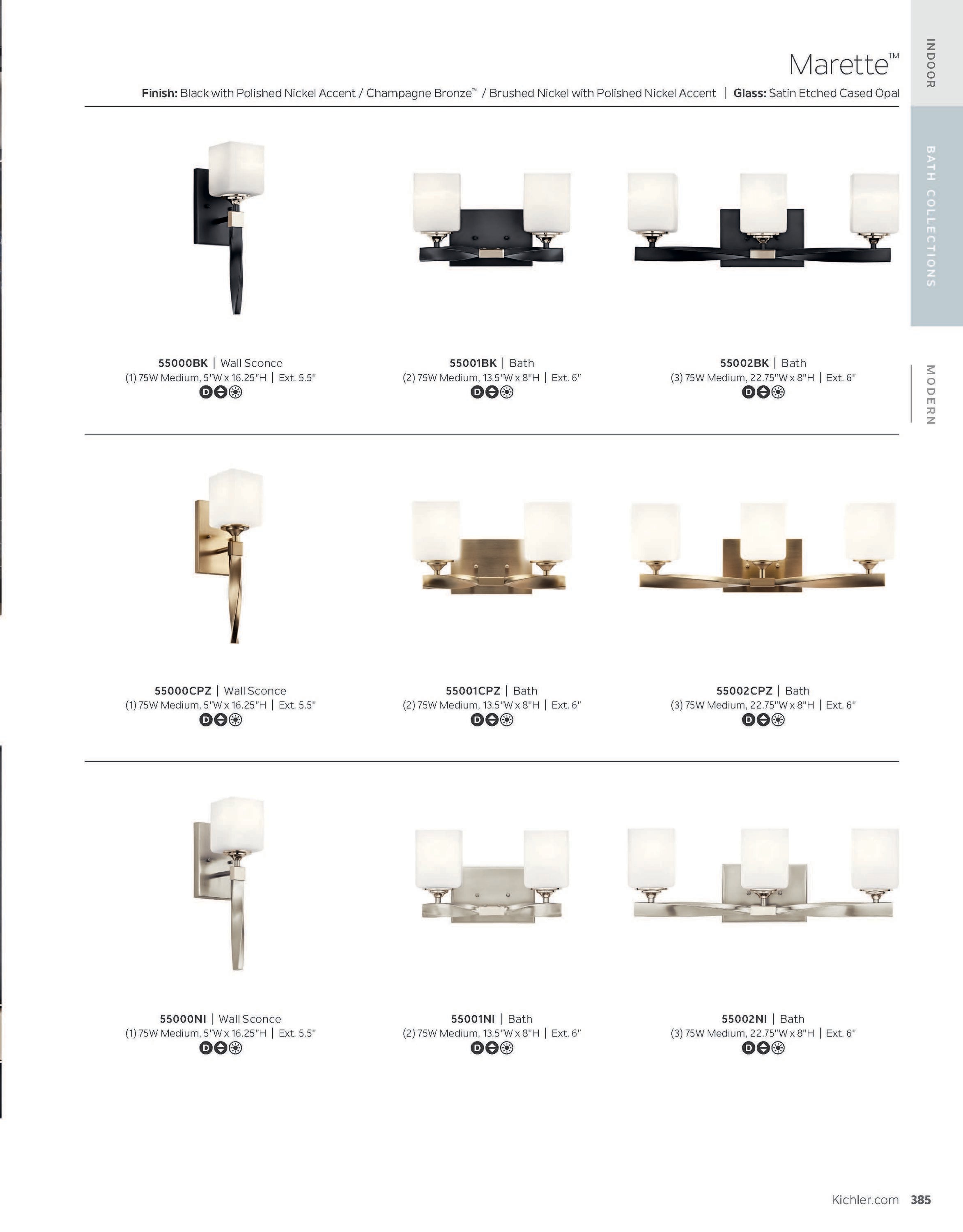 Kichler 55000BK b089995 - View #7