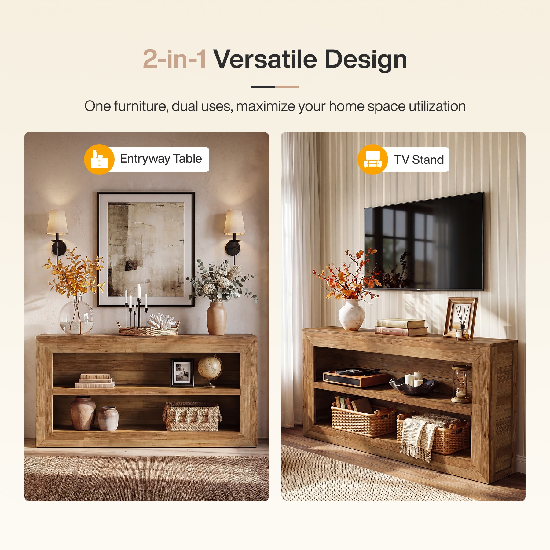 Tribesigns LWOYJL-1528YY Console-Sofa-Tables - View #8