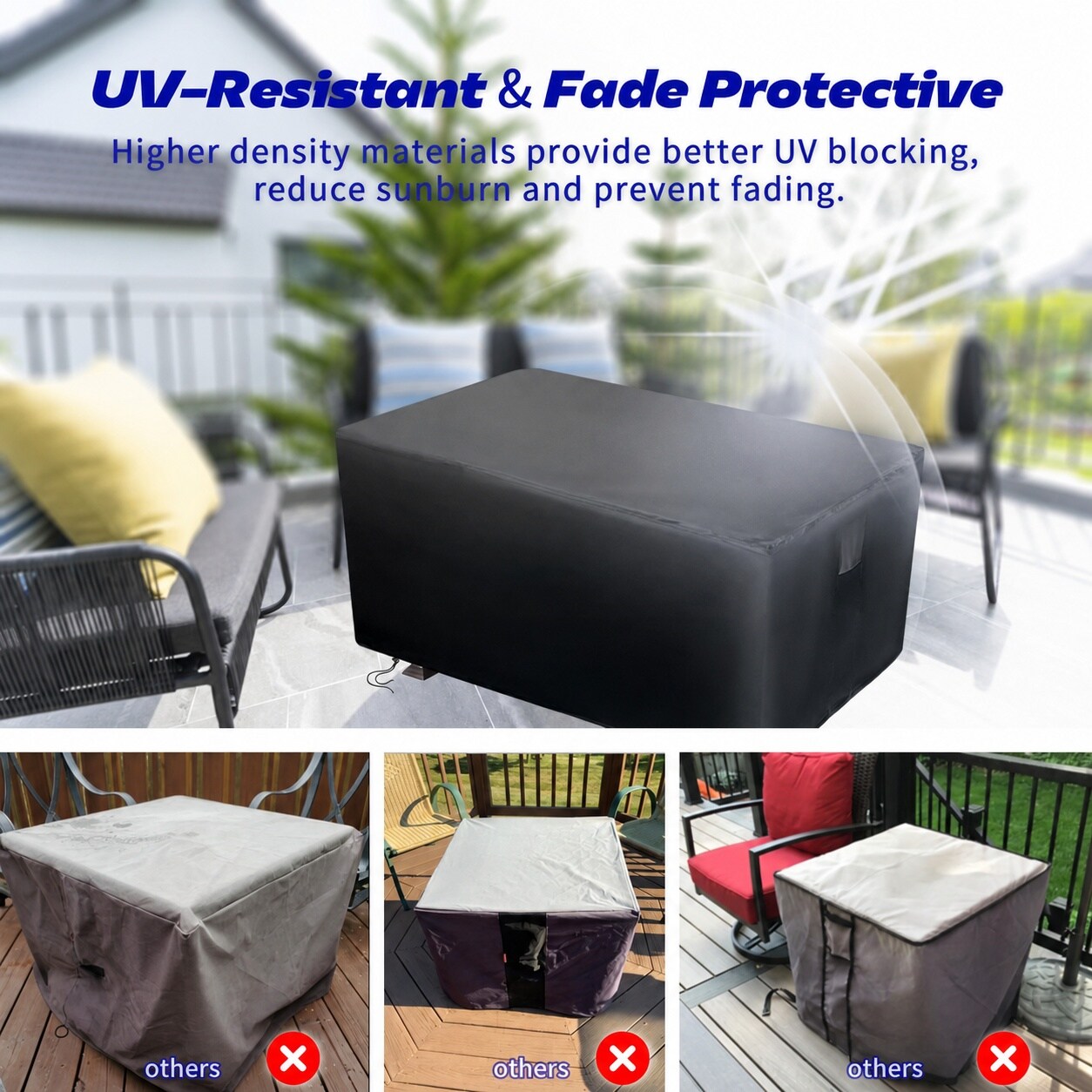 ITOPFOX LIT0629I020 Fire-Pit-Covers - View #6