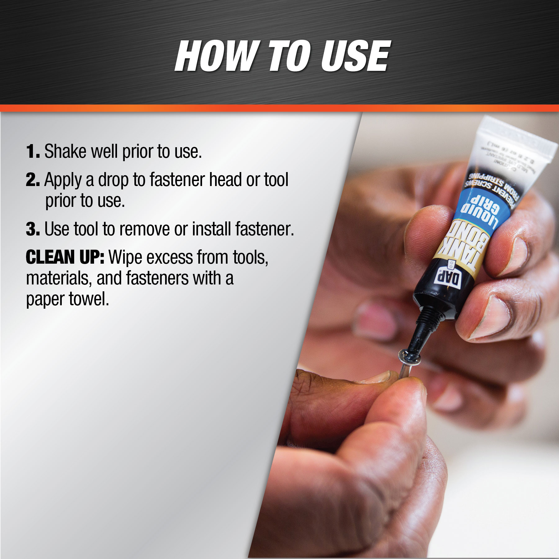 Quick Grip Glue: This one is quick-bond, supposed to adhere  anything-to-anything and be water and weatherproof. Going to try this on…