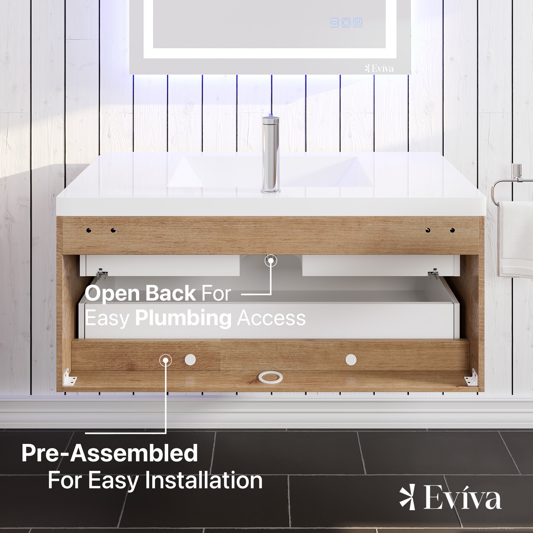 Eviva EVVN144-36NOK Bath-Vanity-Combo - View #6
