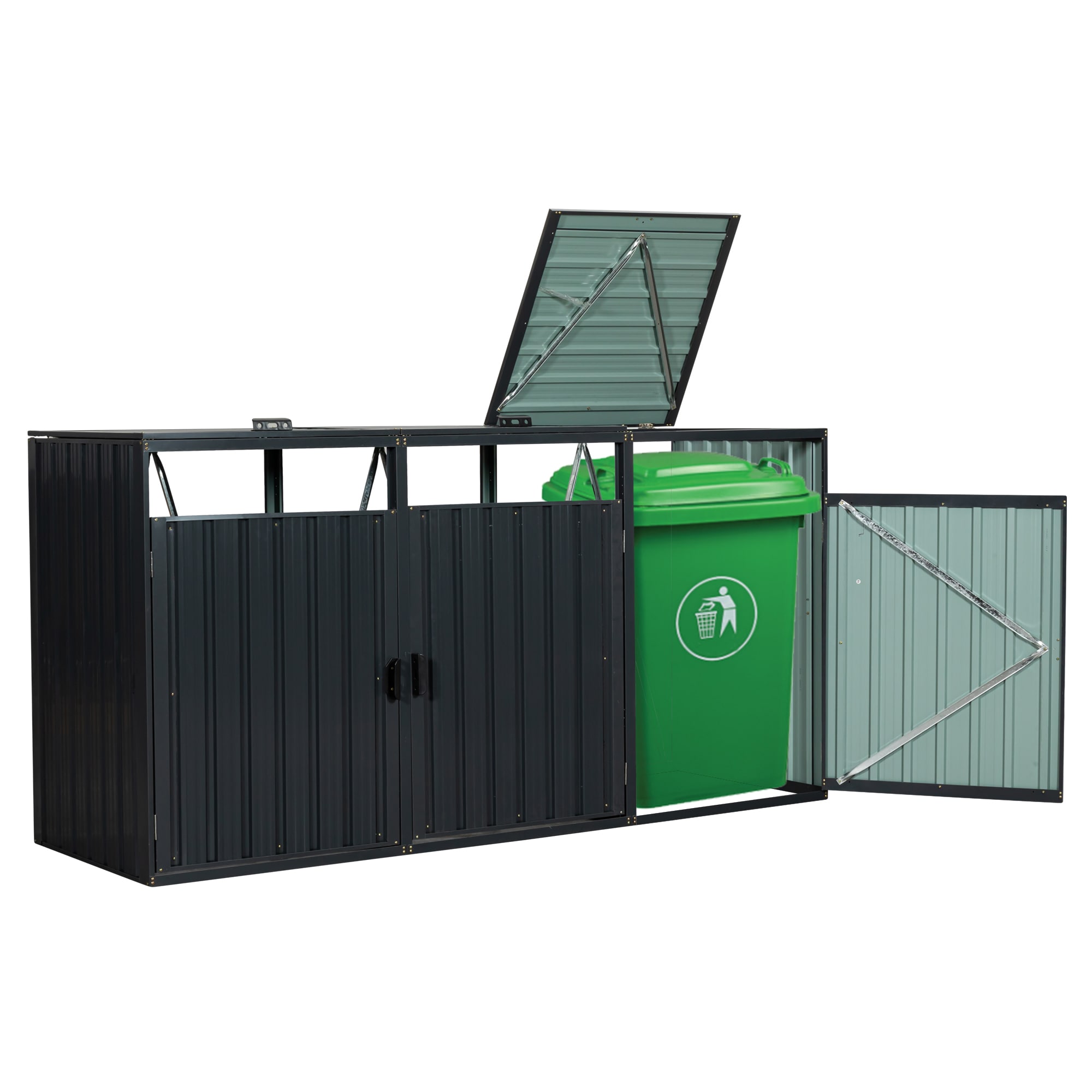 Mondawe MD-WWC20221 Metal-Storage-Buildings-Sheds - View #8
