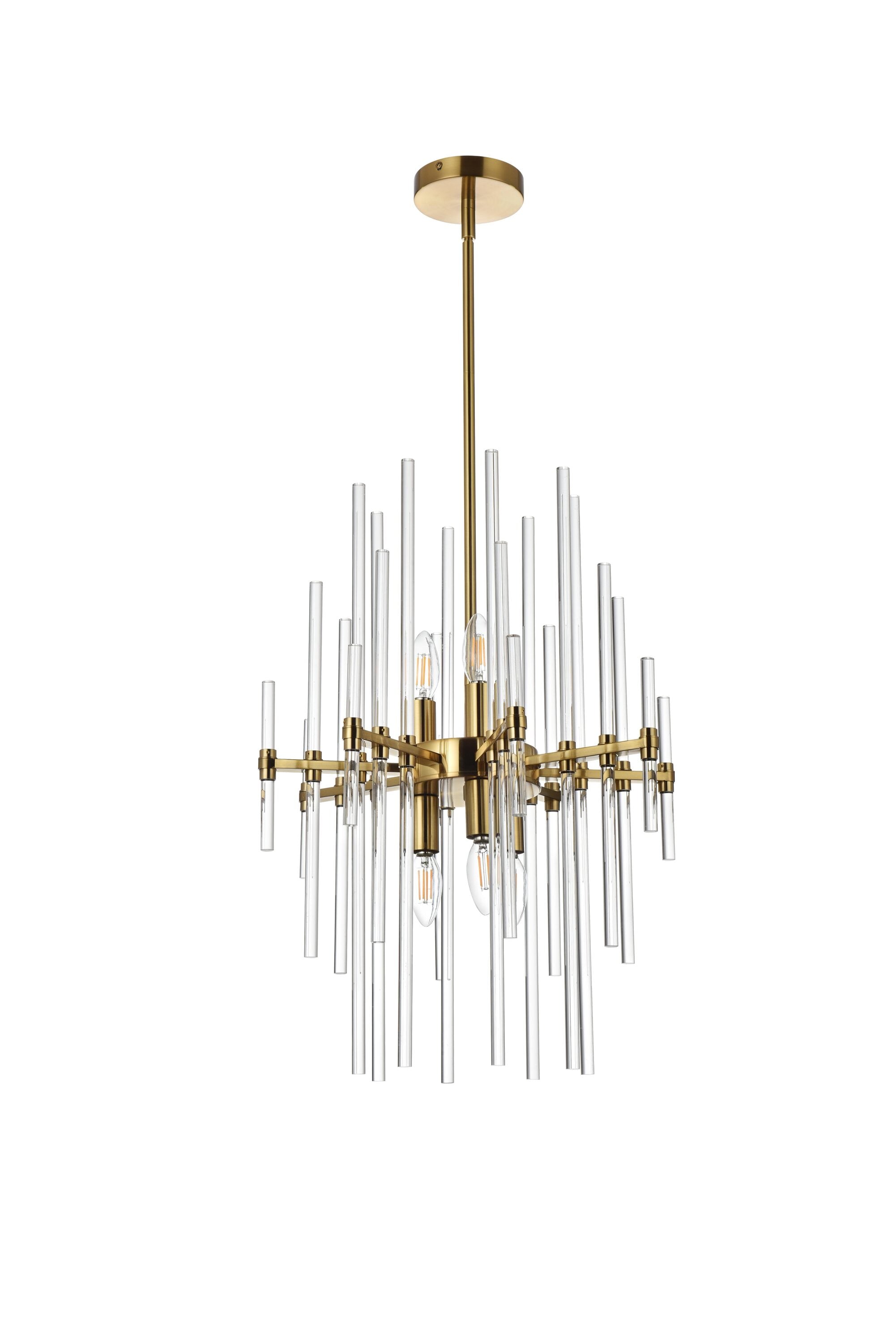 Elegant Decor HF7506D17SG Pendant-Lights - View #7