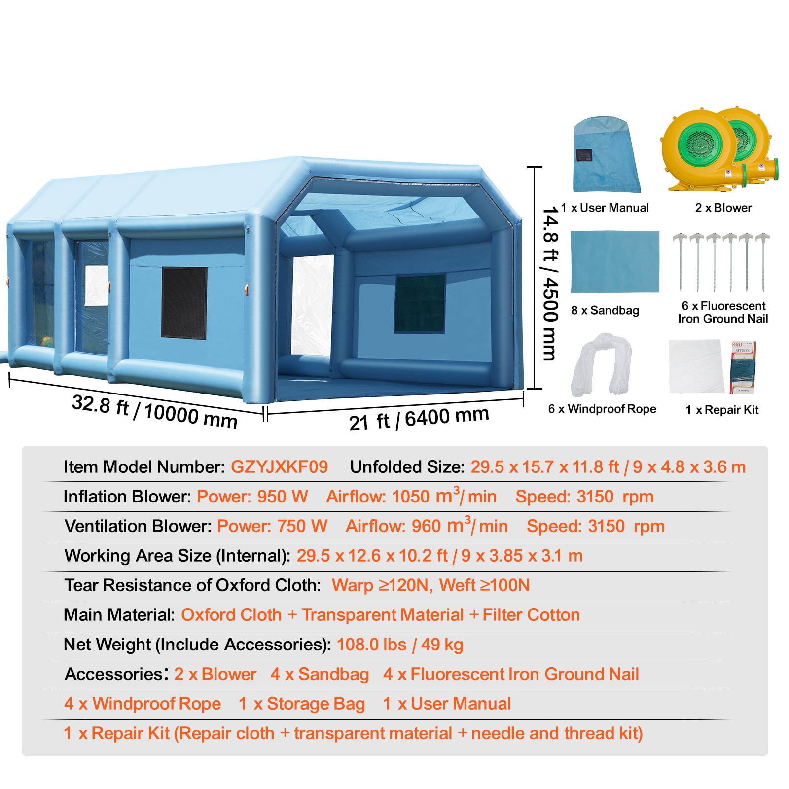 VEVOR SCCQSPQFLSKC01524V1 Specialty-Paint-Applicators - View #7