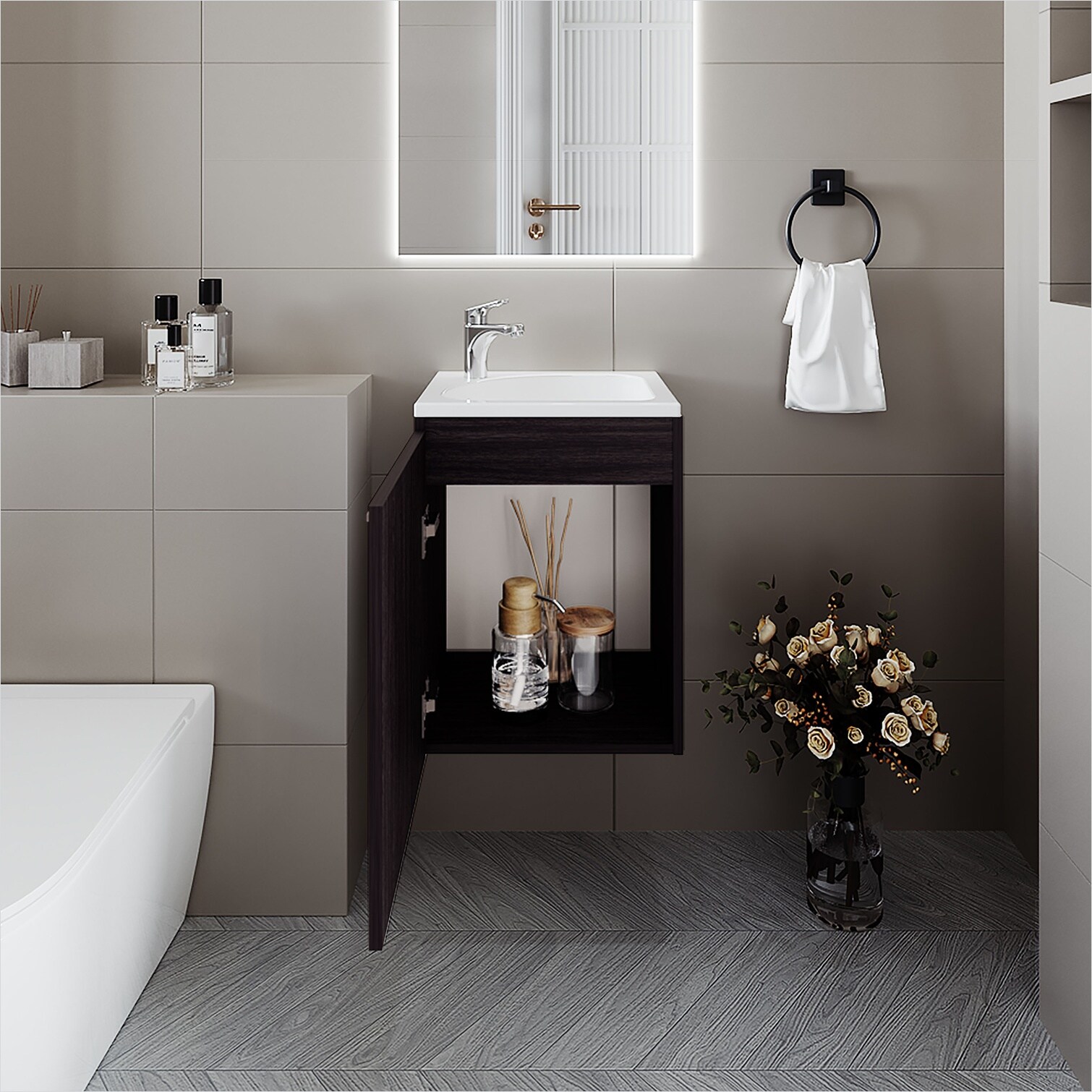 SunJet BXCP4O085WG2 Bath-Vanity-Combo - View #7