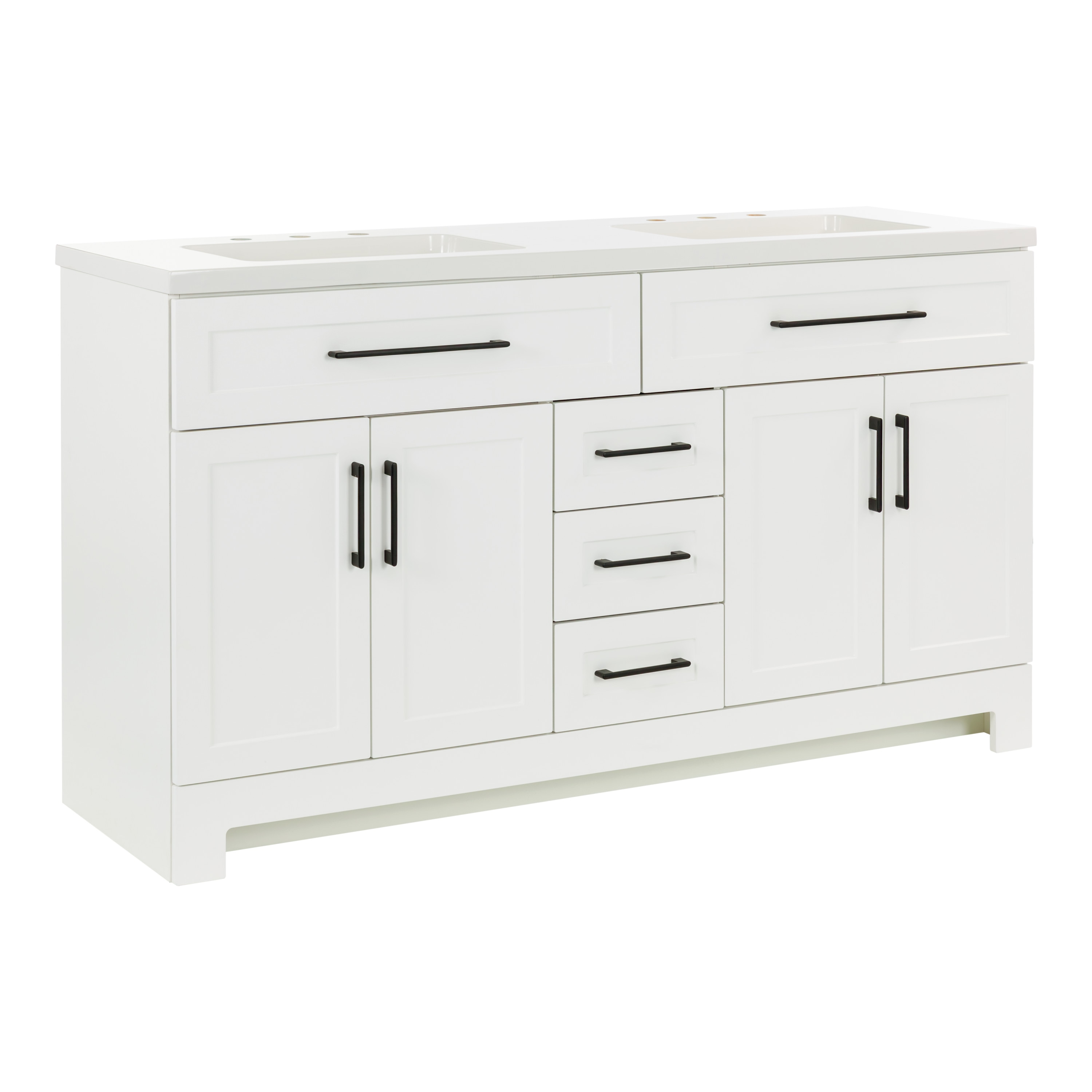 Style Selections CU60P2-WH Bath-Vanity-Combo - View #8