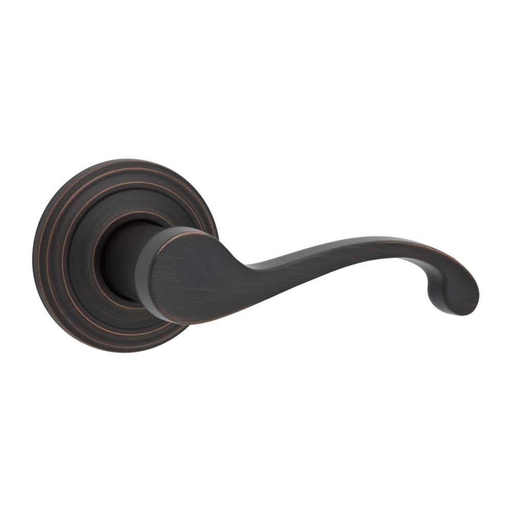 Kwikset 788CHL RH 11P Commonwealth Venetian bronze Right-handed Interior/Exterior Dummy Door Handle