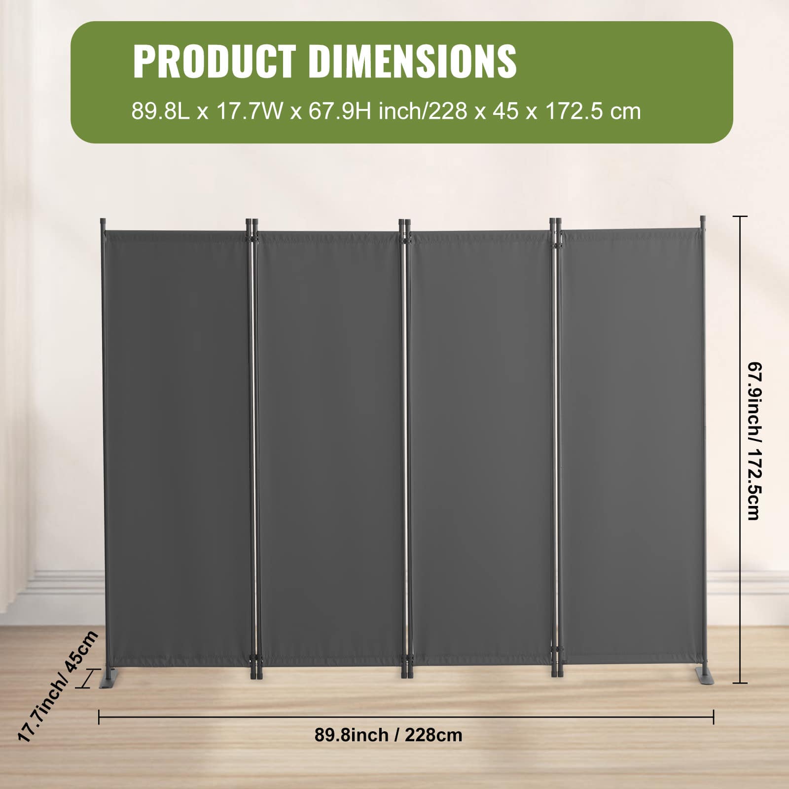 Rbied HCZJ-A598W Indoor-Privacy-Screens - View #3