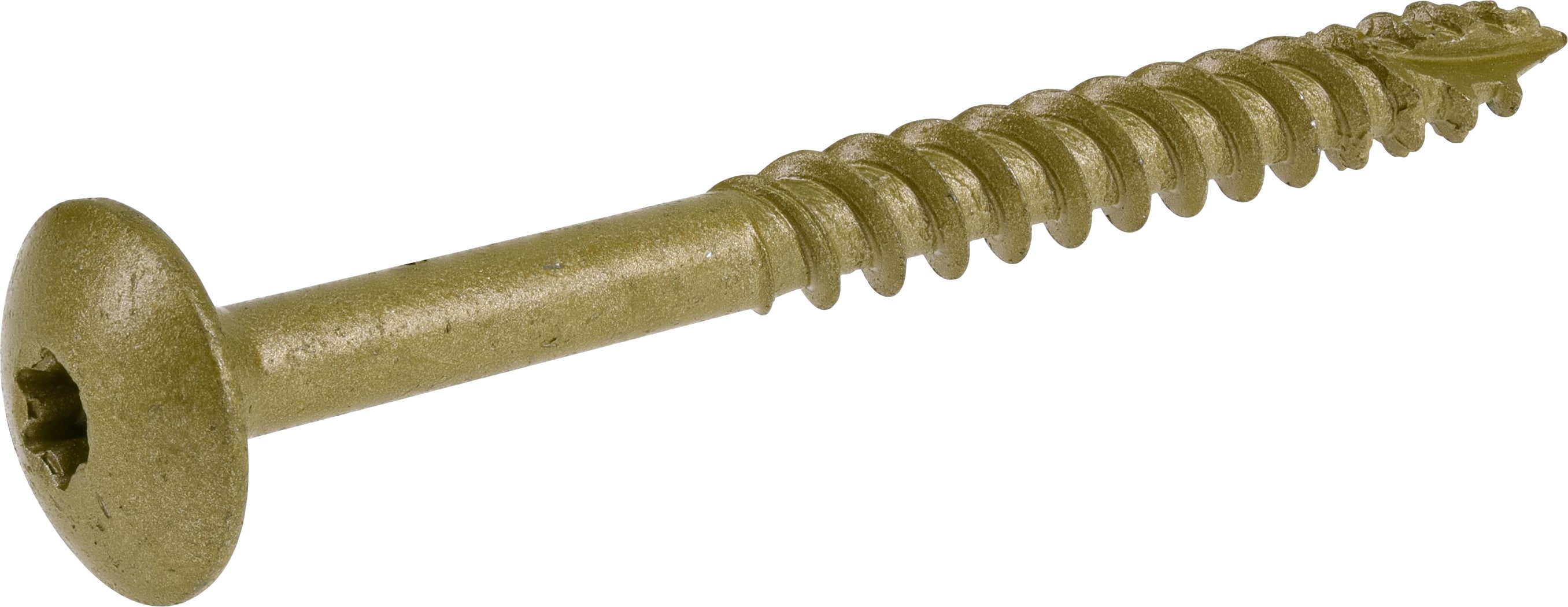 Hillman 48902 5/16-in x 3-1/2-in Bronze Epoxy Round -Head Exterior Lag screws