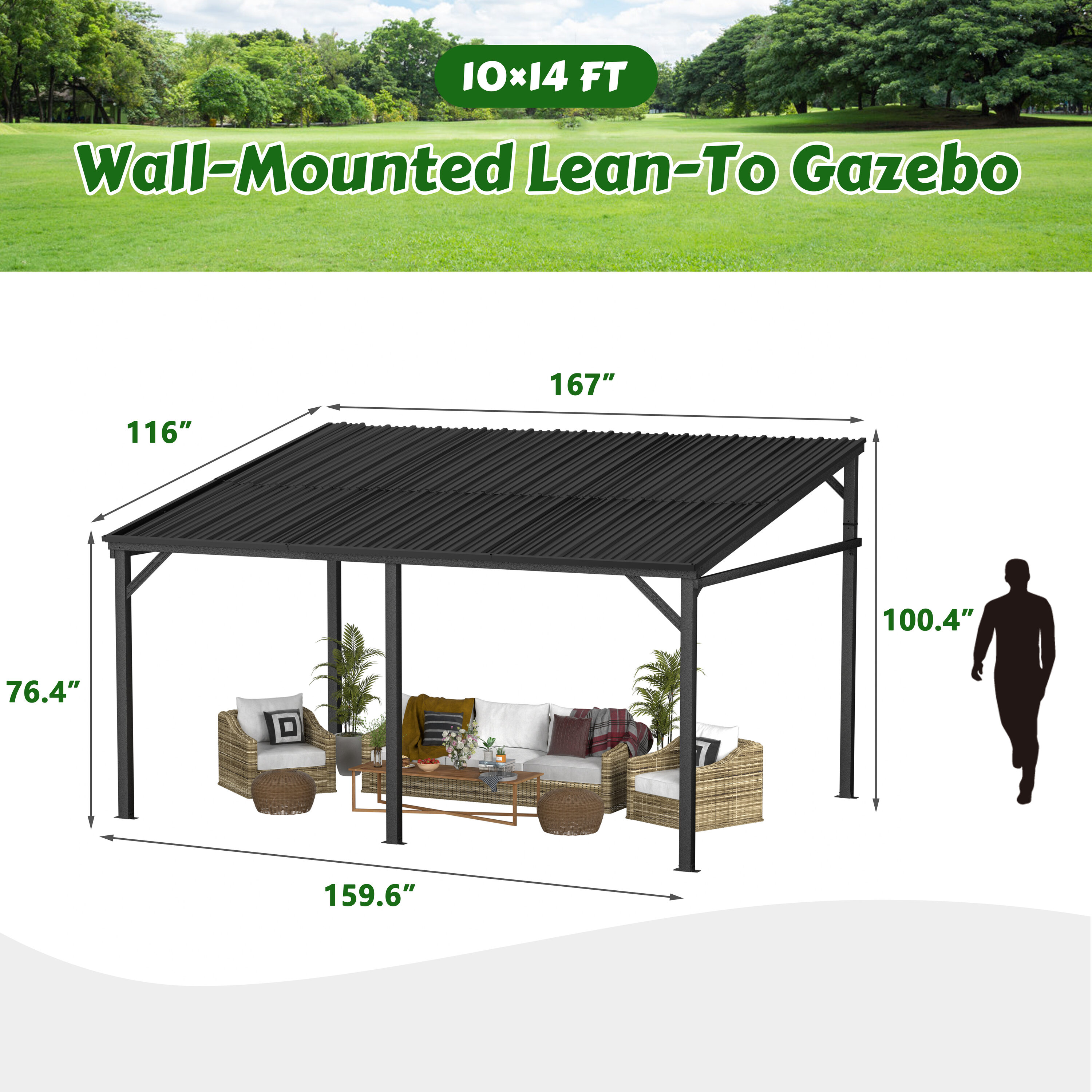 VEIKOUS PG0217-1012-PC1 carports - View #10
