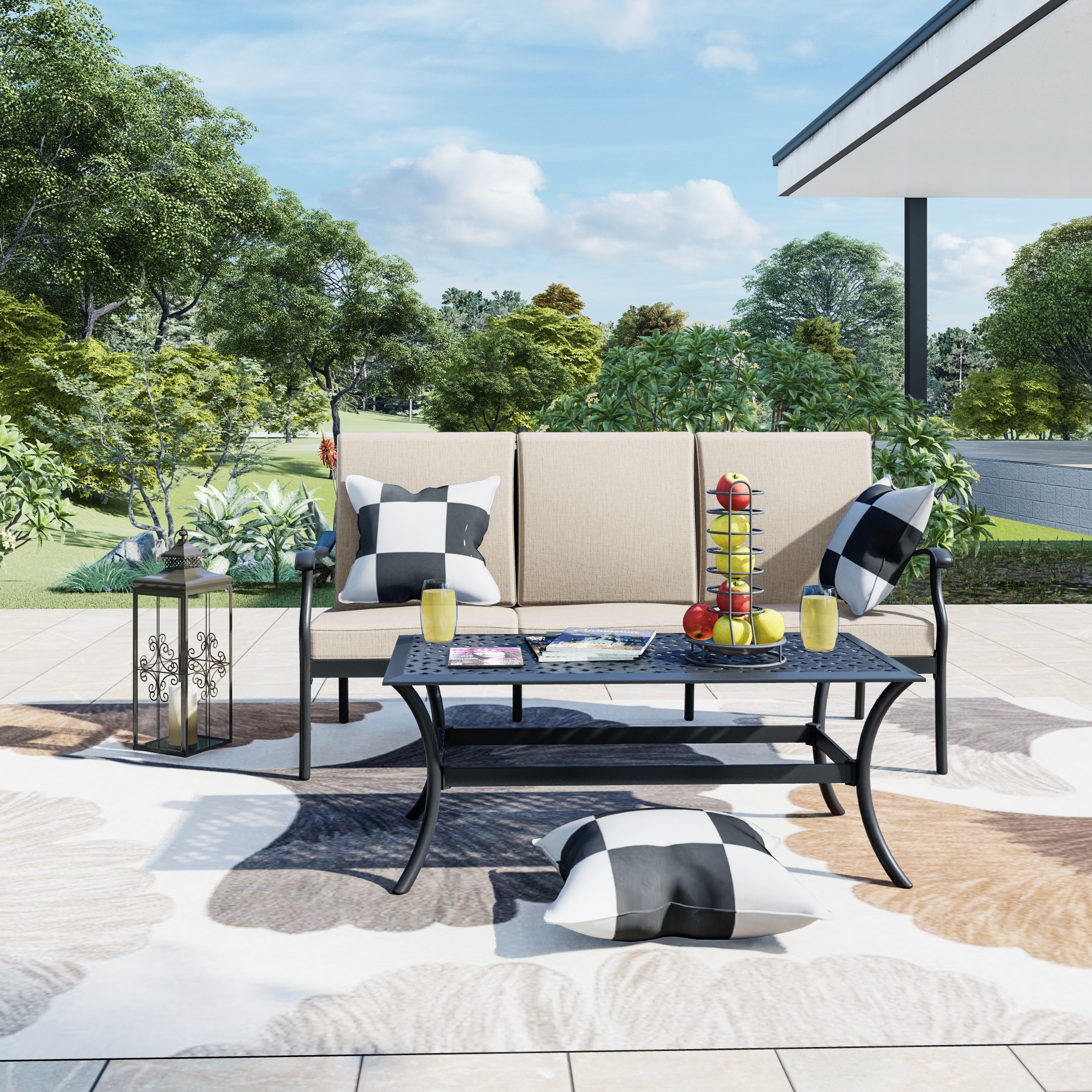 Top Home Space TP00419-W Patio-Conversation-Sets - View #4