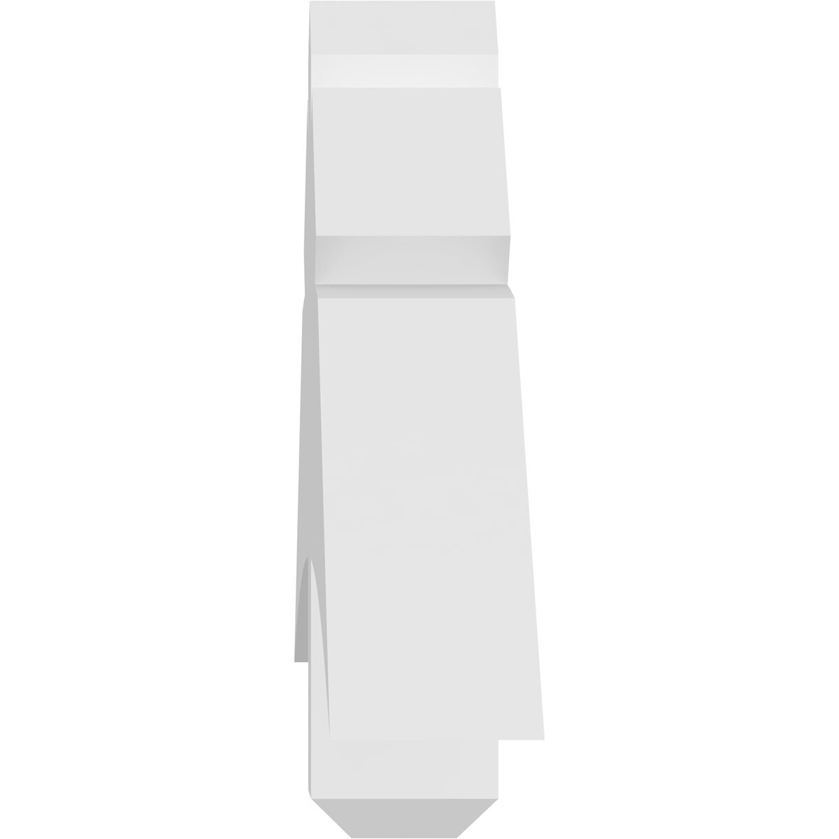 Ekena Millwork GBP072X15X0406ALB00 Exterior-Brackets-Braces - View #3