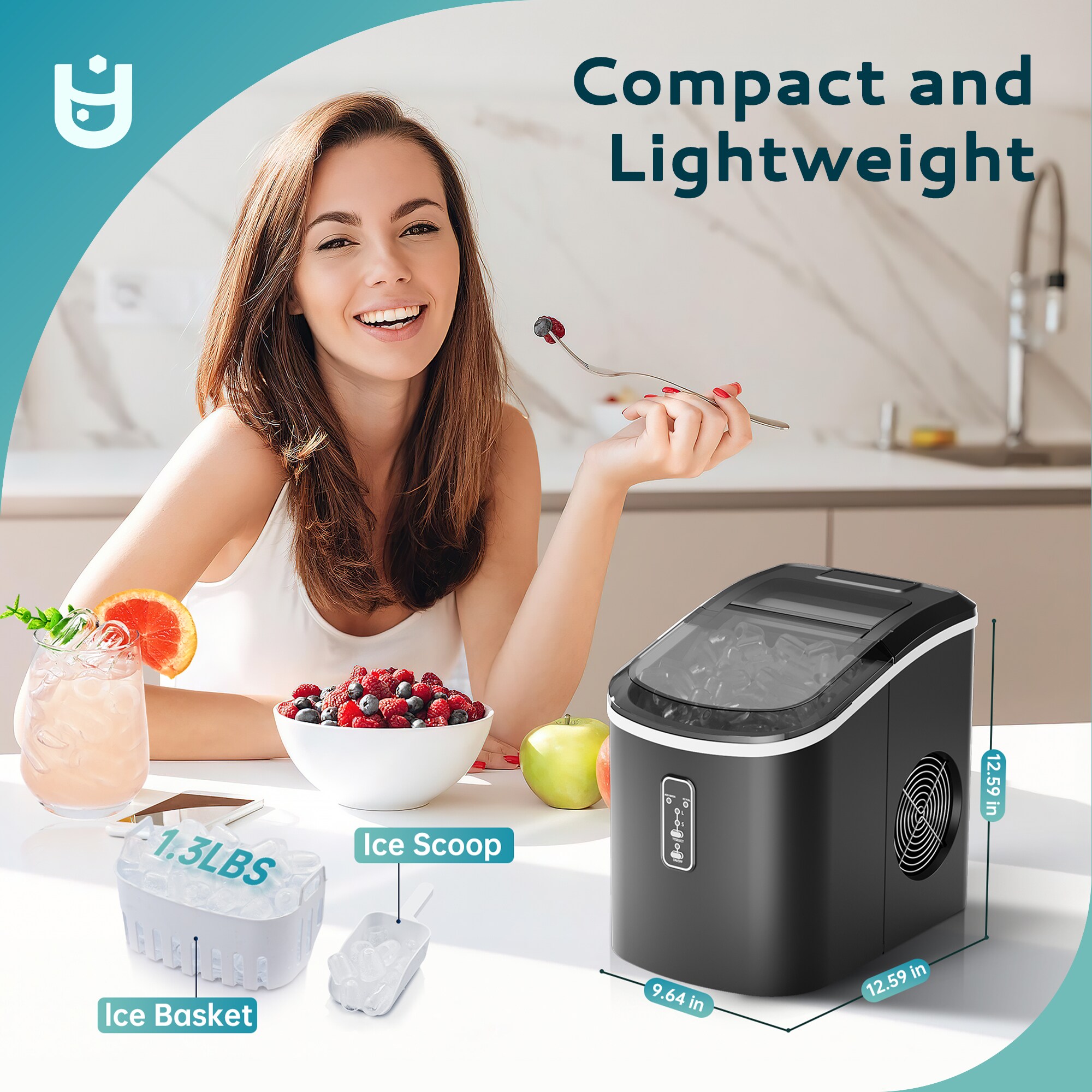 Euhomy IM007-BBL-E-LS-SC Ice-Makers - View #4