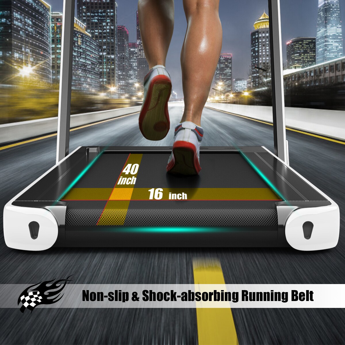 Costway SP37067WH treadmills - View #7
