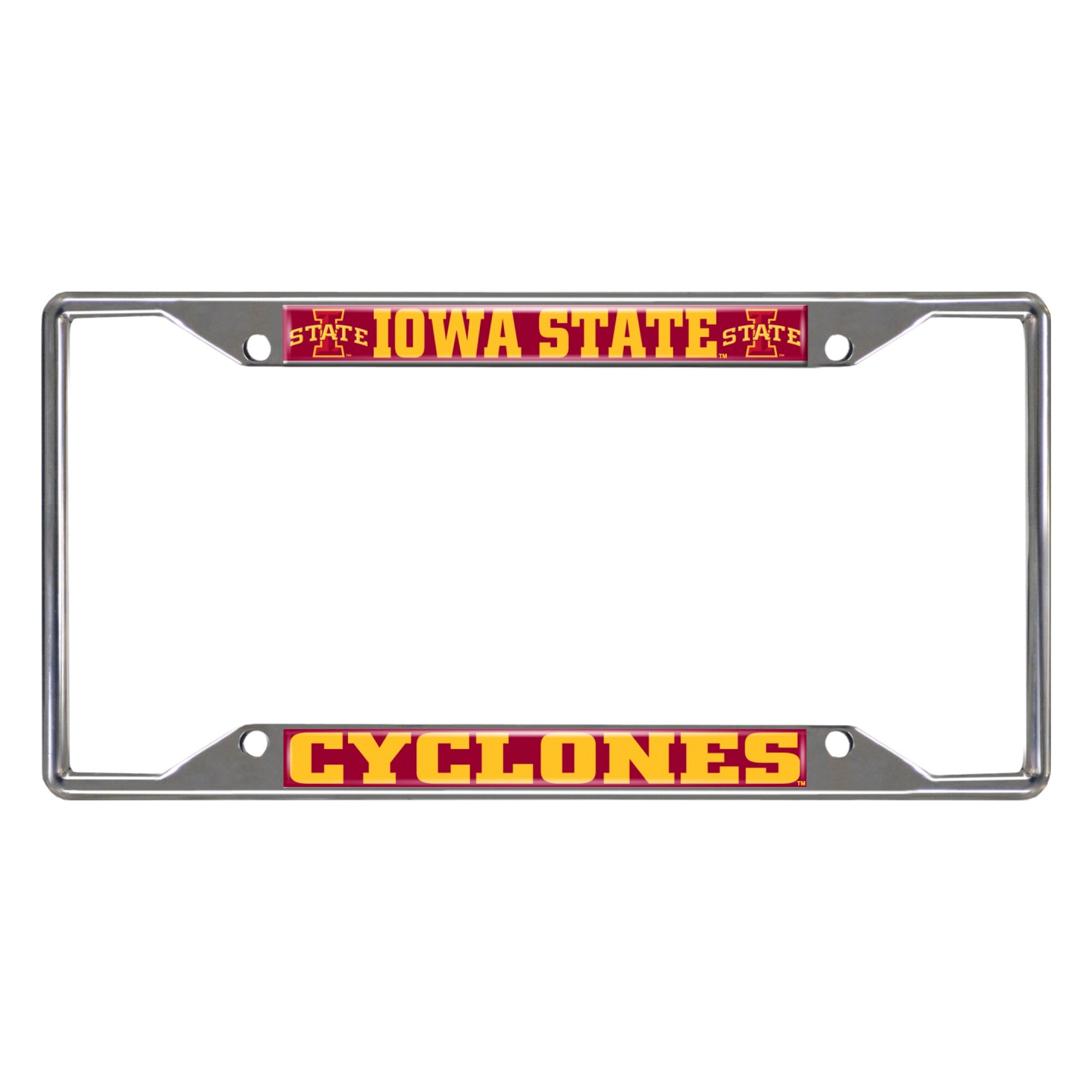 FANMATS 25041 Iowa State Cyclones NCAA License Plate Frame License plate frame