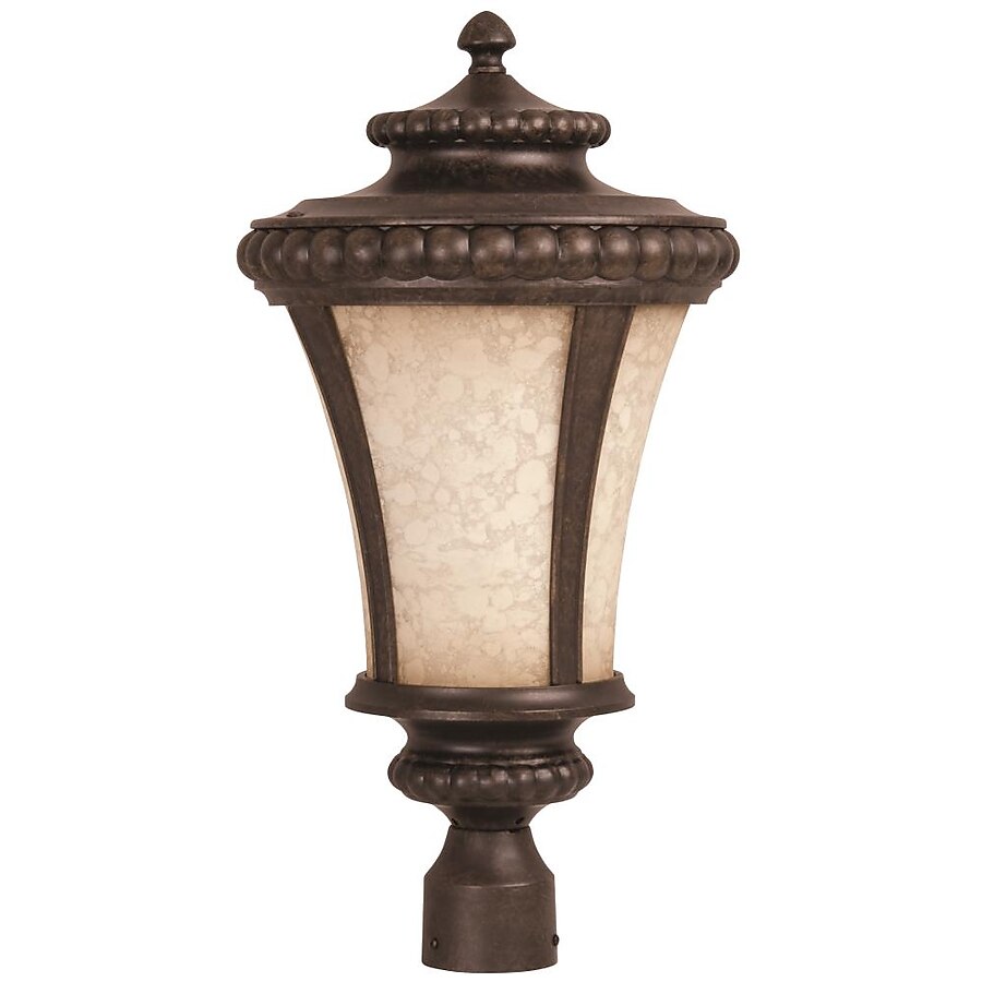 Craftmade Prescott 100-Watt 22.6-in Peruvian Bronze Outdoor Traditional Post Light Craftmade Prescott 100-Watt 22.6-in Peruvian Bronze Outdoor Traditional Post Light