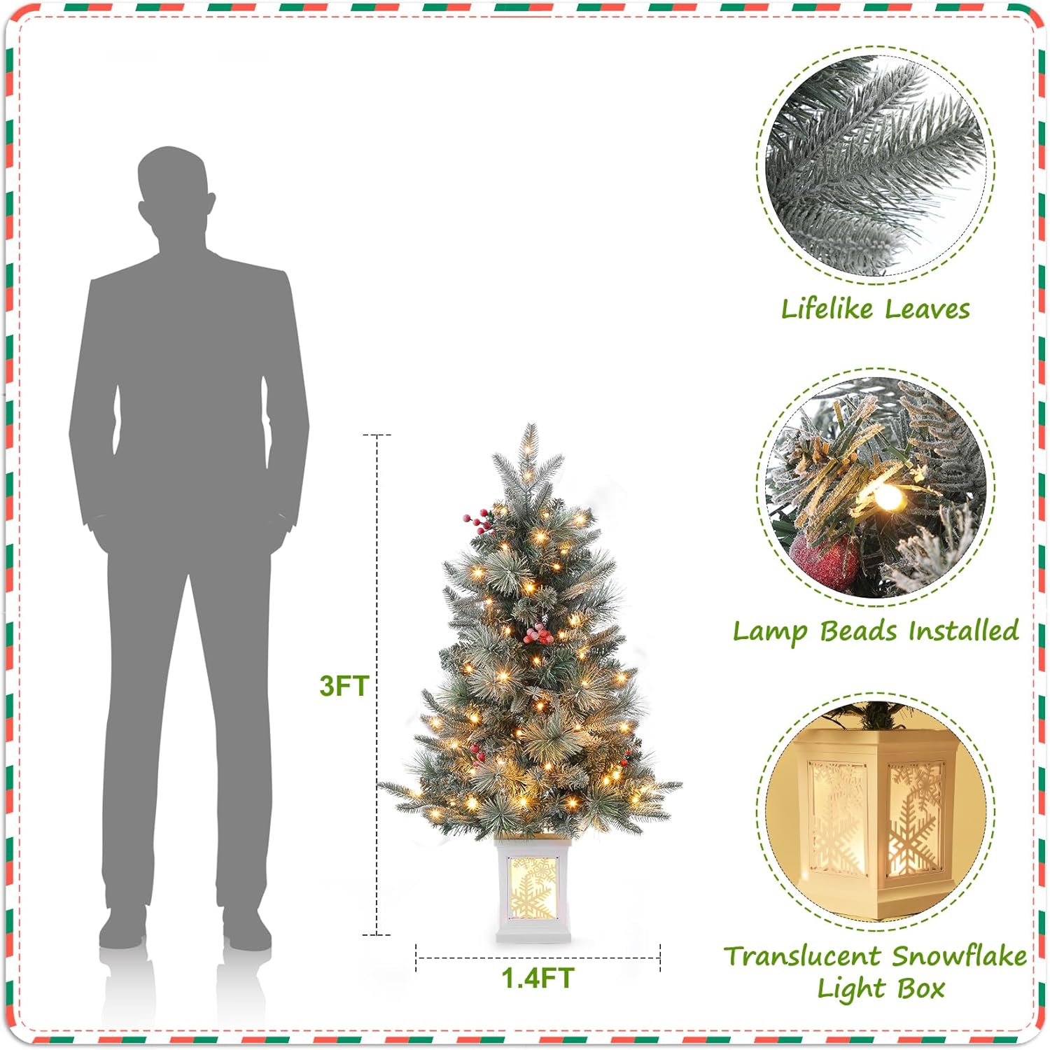 Qeetex DYQ-PHO-0WIH7HLG Artificial-Plants-Trees - View #2
