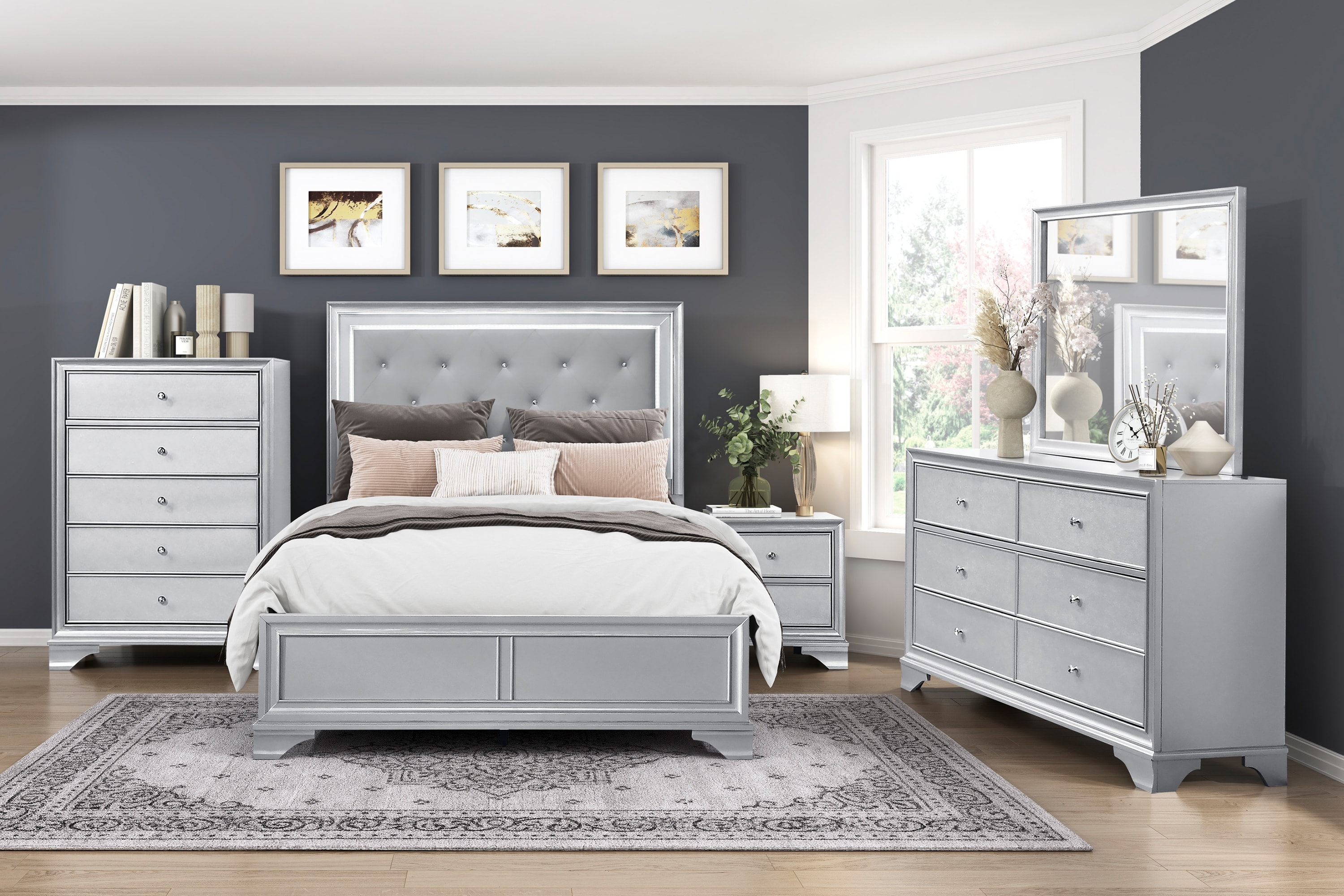 GLANZEND 65147MAWN nightstands - View #5