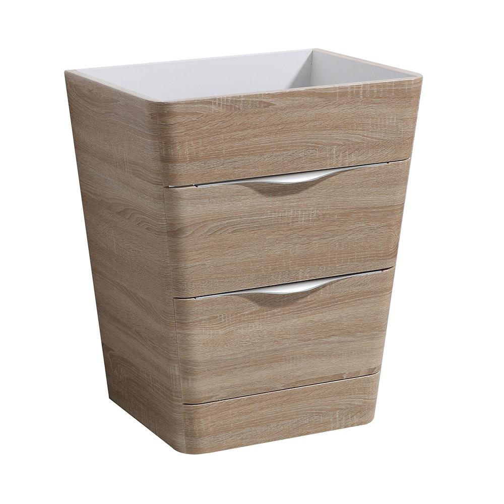 Fresca FCB8525WK Milano 26-in White Oak