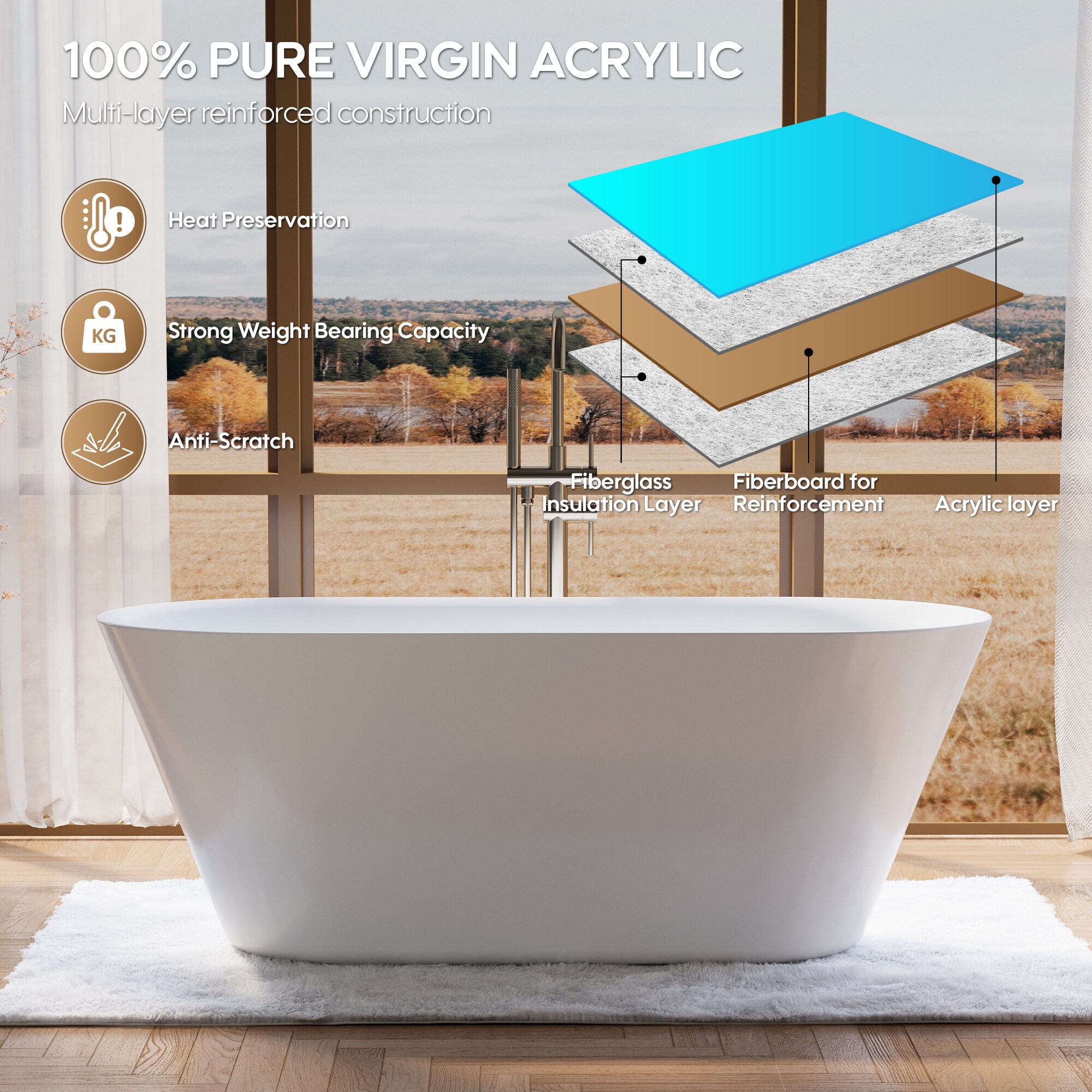 WELLFOR CB-132820 bathtubs - View #12