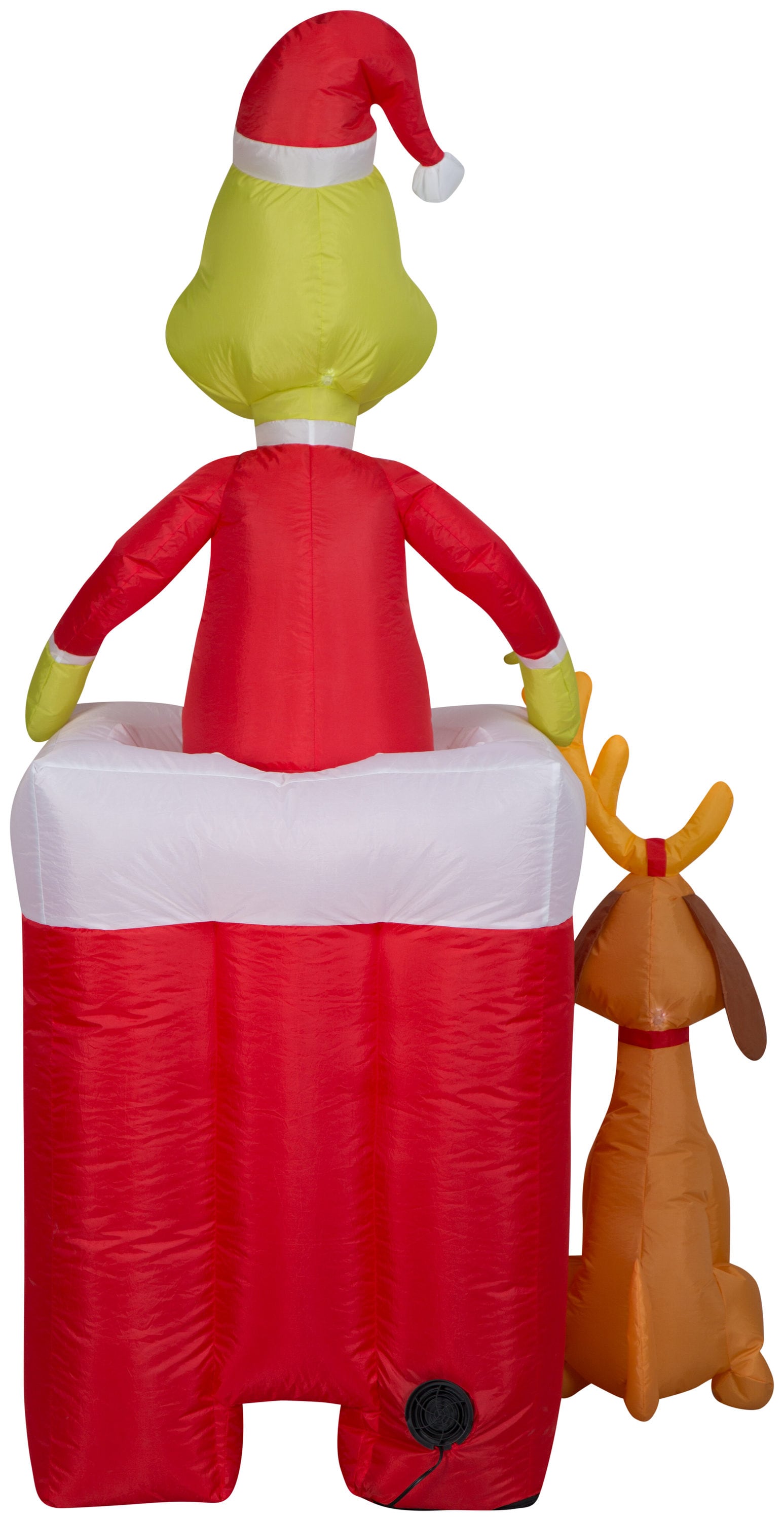 Gemmy 6-ft Lighted Dr. Seuss The Grinch Christmas Inflatable in the ...