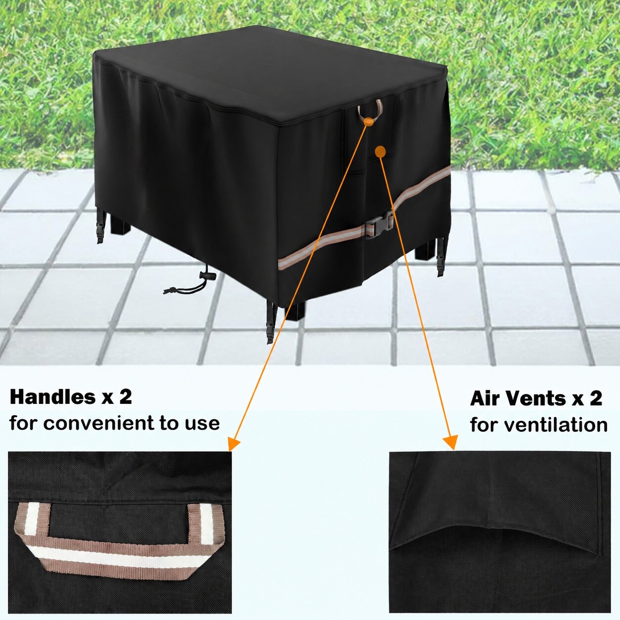 Lukvuzo LLU0628L088 Fire-Pit-Covers - View #6