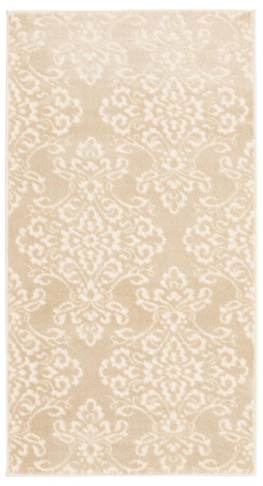 ECARPETGALLERY 351048 Patty 3 x 5 (ft) Polypropylene Ivory Rectangular Indoor Abstract Area rug
