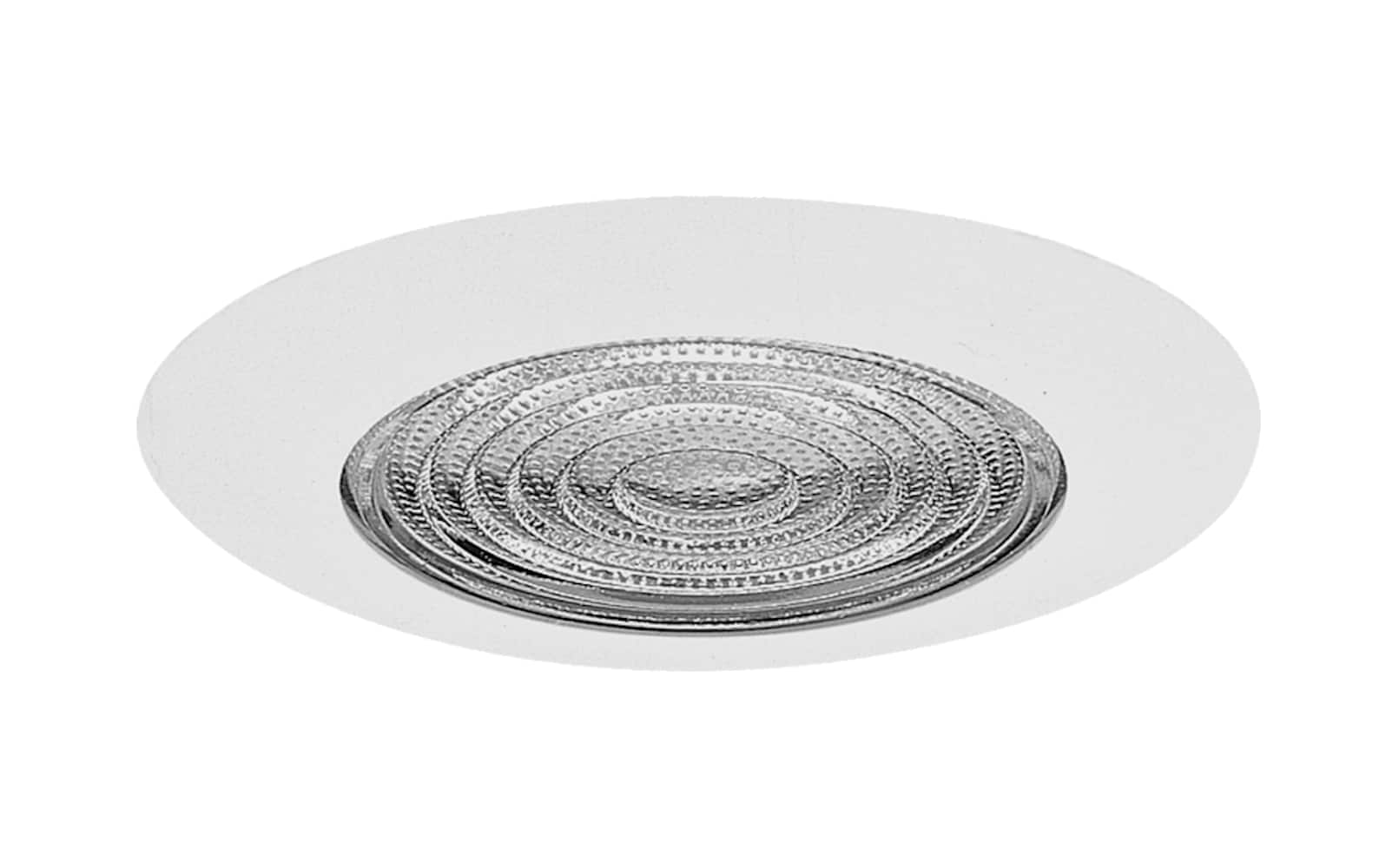 Nicor Lighting 17572 17572 6-in White Flat glass Recessed Light Trim