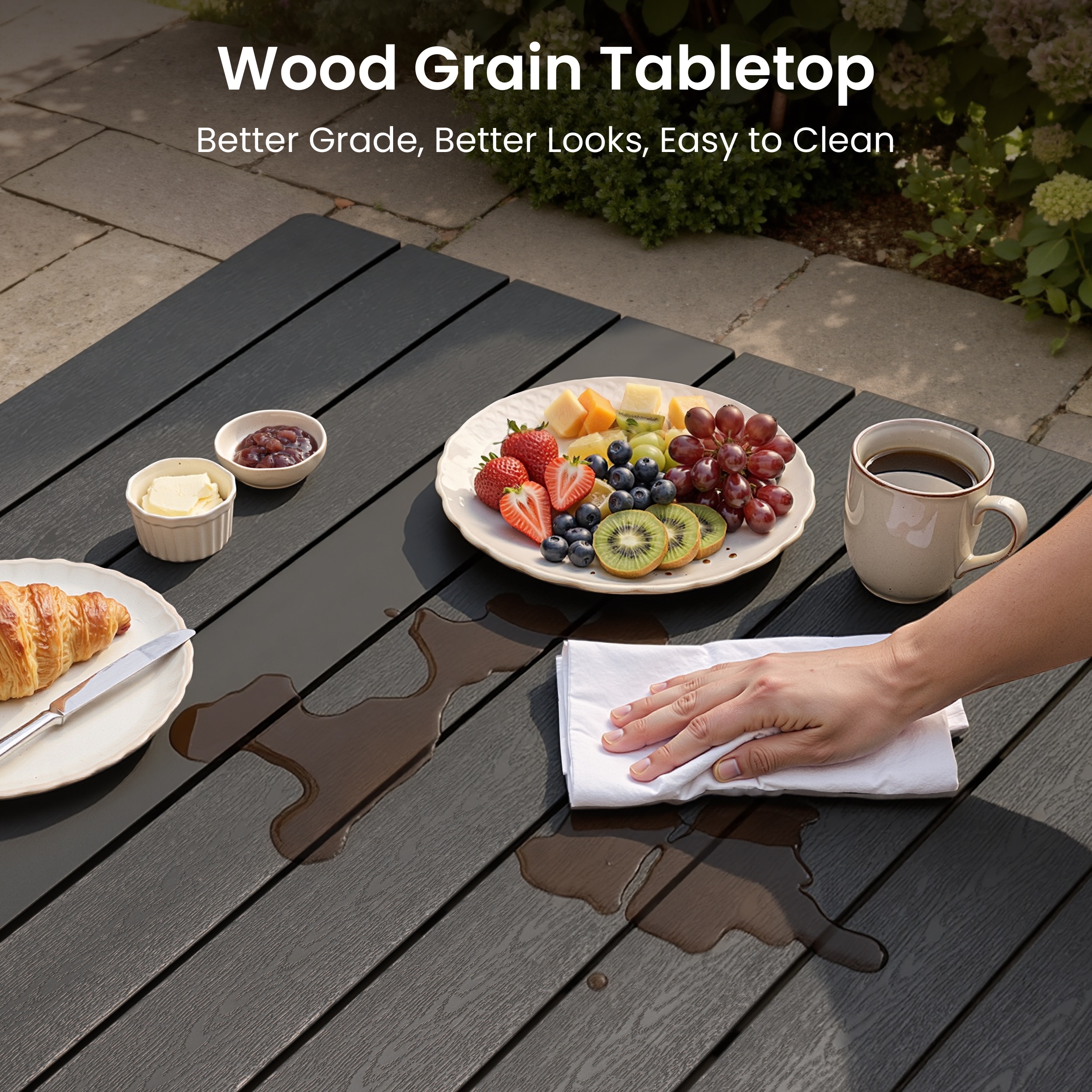 Crestlive Products CL-TB073BLK240 Patio-Tables - View #5