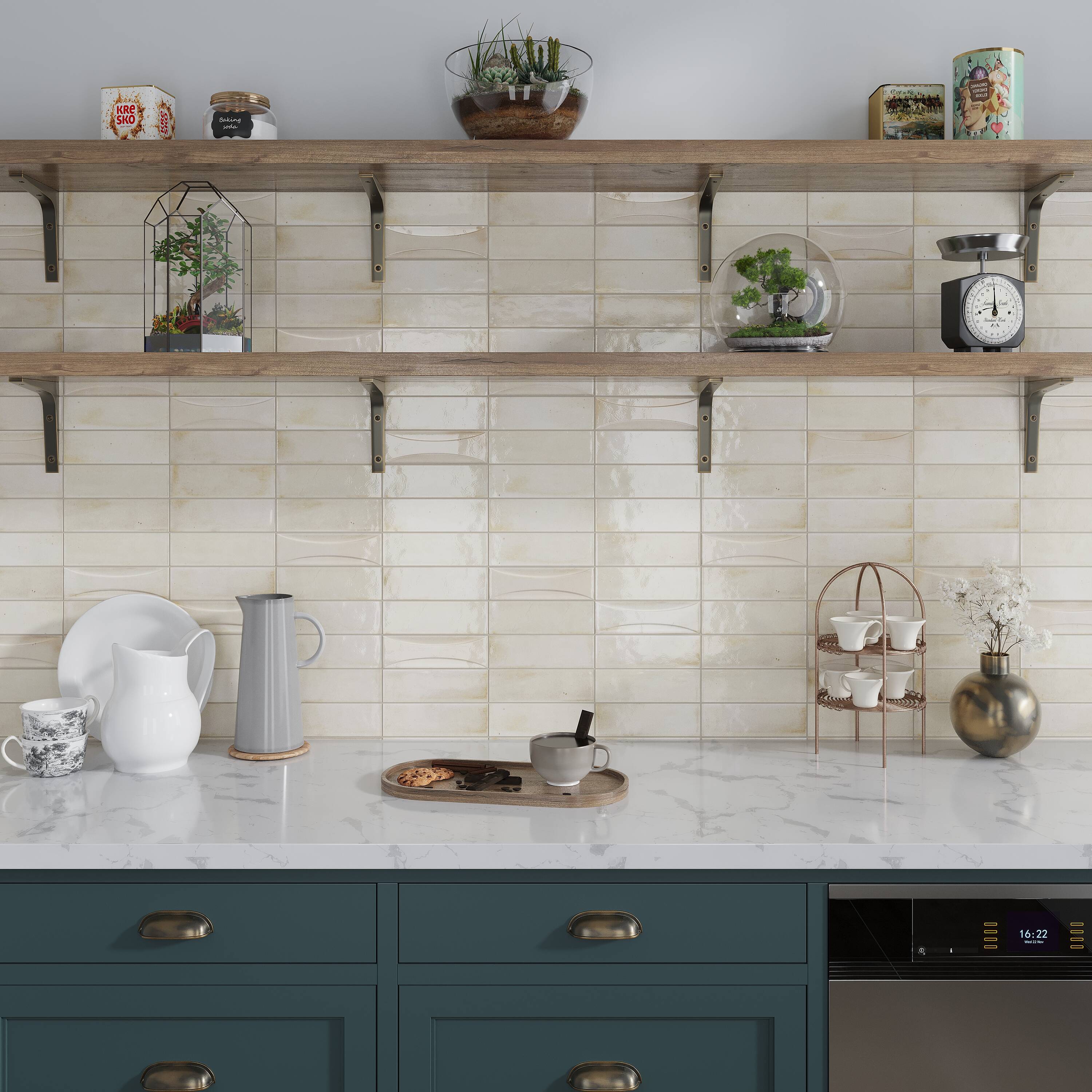 Apollo Tile MOD88DEWH258 Ceramic-Tile - View #2