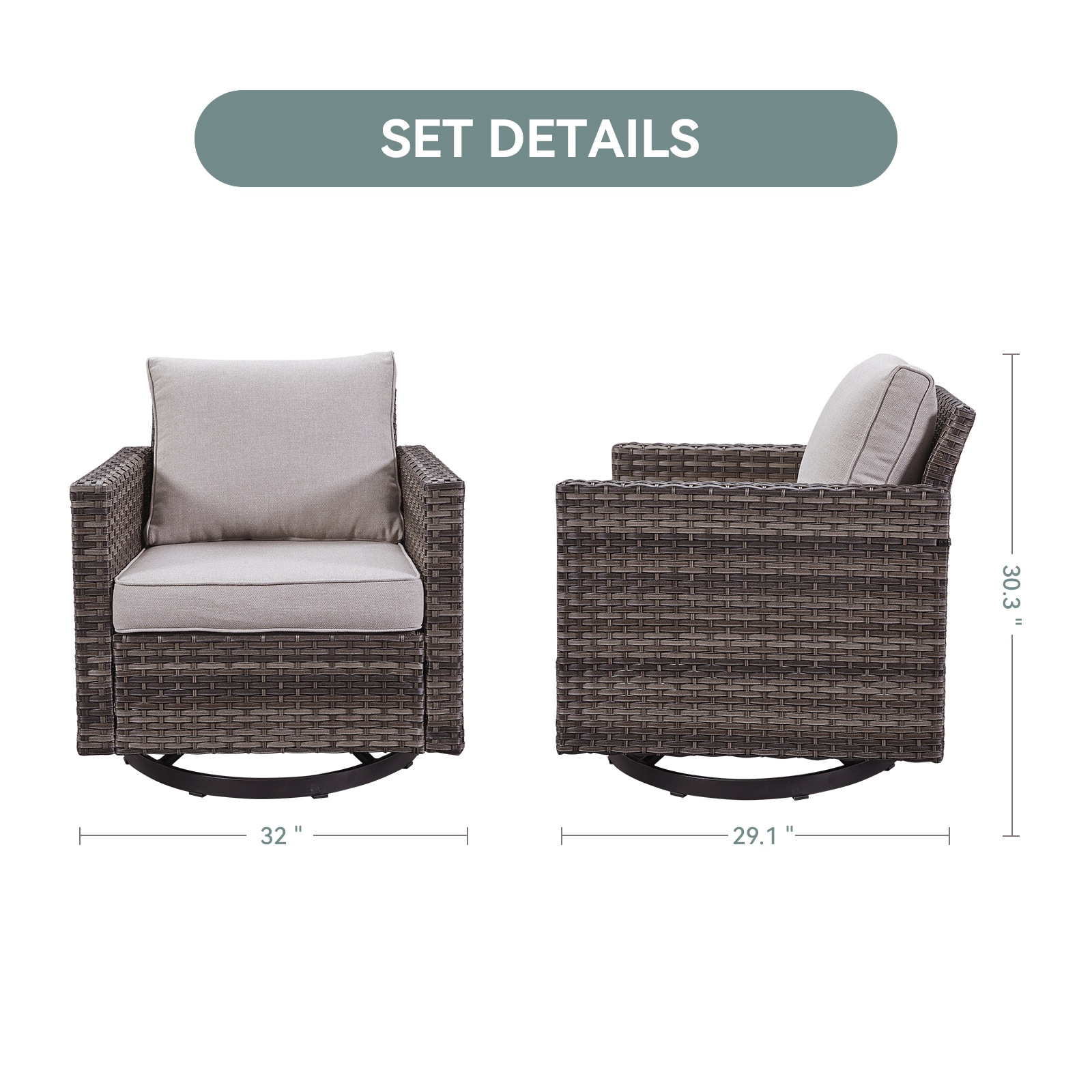Rilyson FS069-2X2 Patio-Chairs - View #10