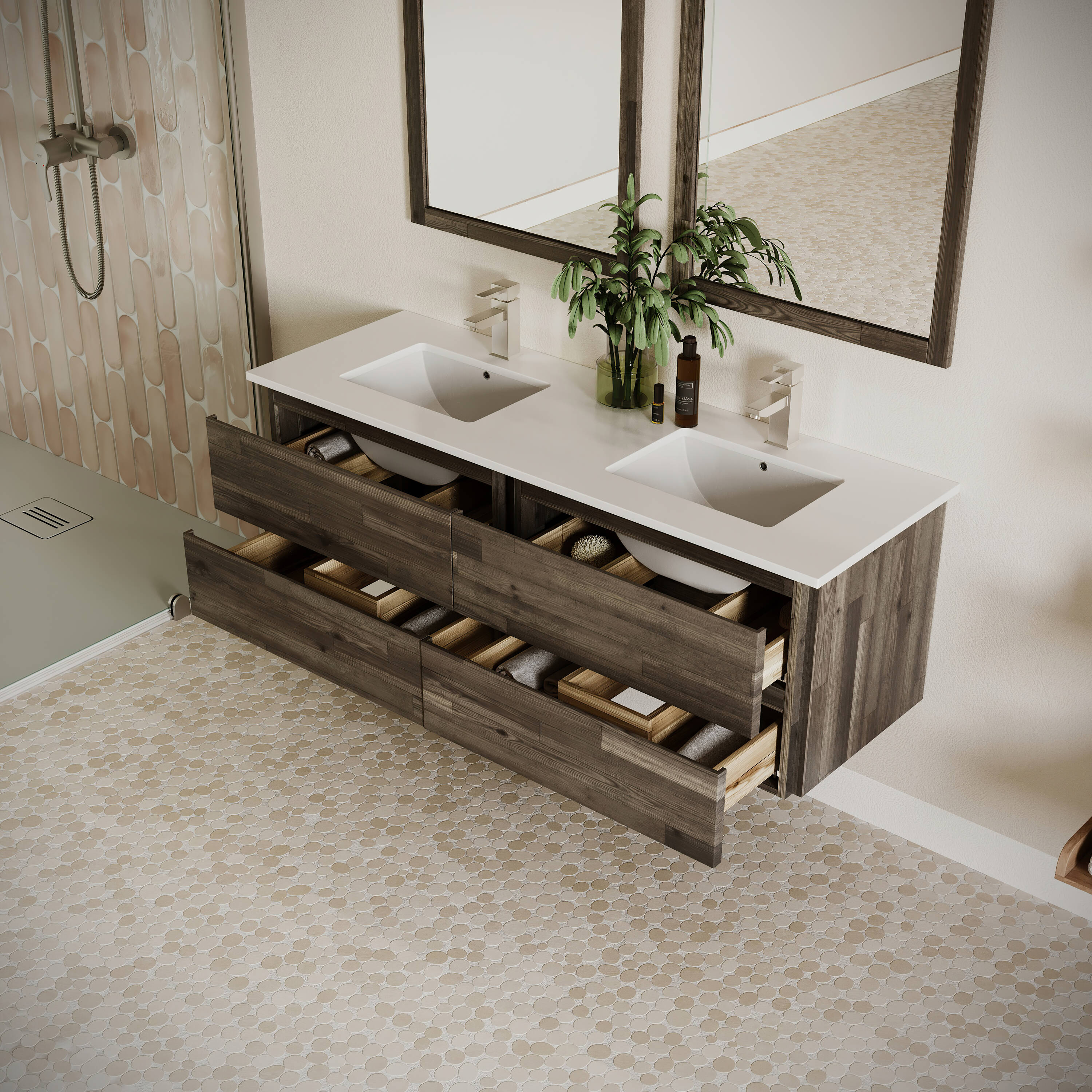 Fresca FCB31-3030ACA-CWH-U Bath-Vanity-Combo - View #3