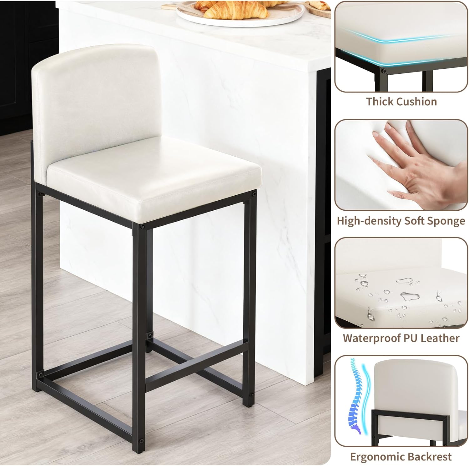Garvee PJL-VNN-33J7USAN Dining-Chairs - View #4