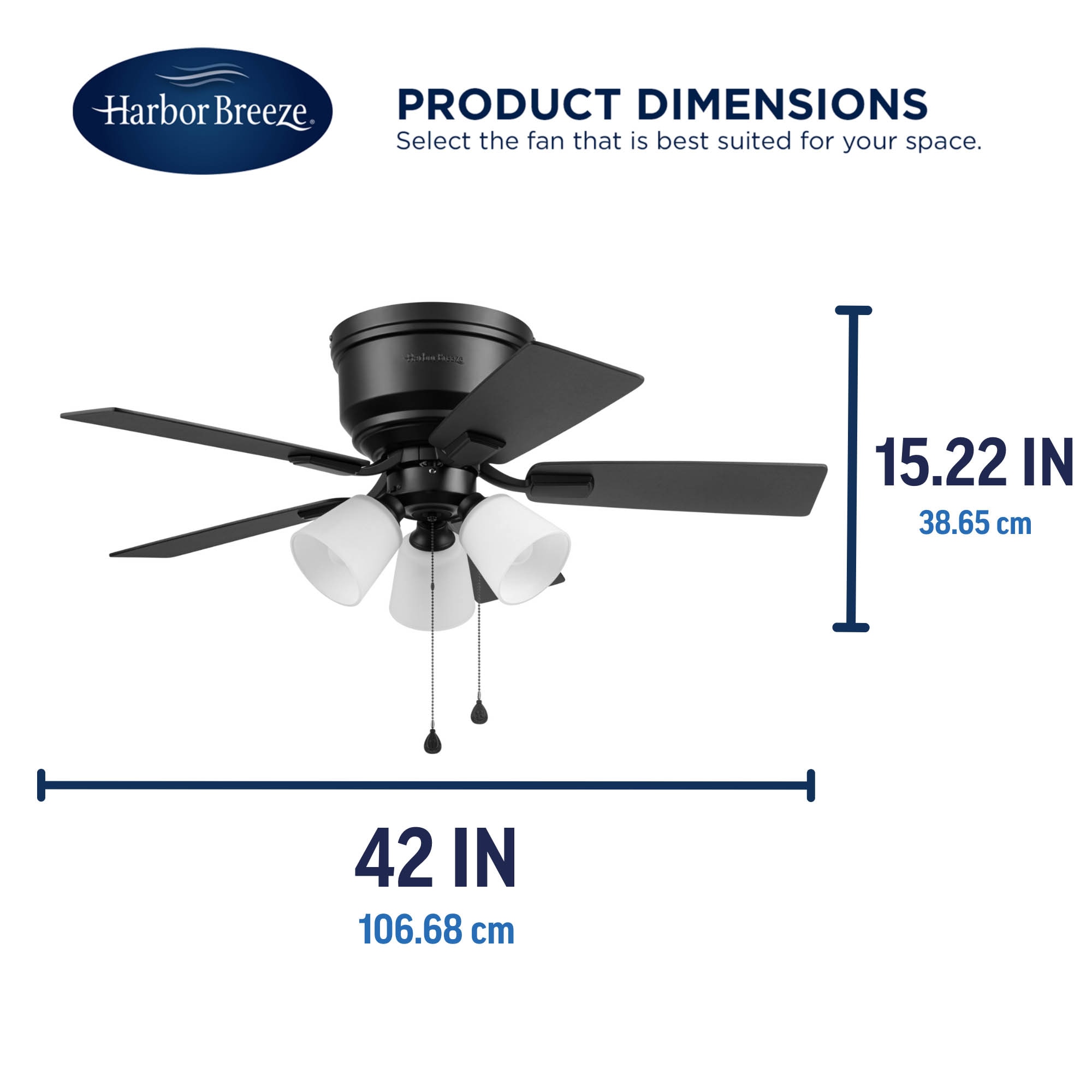 Harbor Breeze 43305 Ceiling-Fans - View #7
