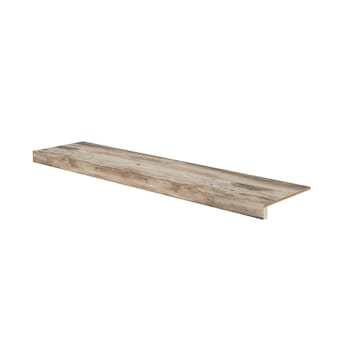 Stairtek RetroTread 11.5-in x 48-in Natural Prefinished Brazilian Cherry Stair Tread Stairtek RetroTread 11.5-in x 48-in Natural Prefinished Brazilian Cherry Stair Tread