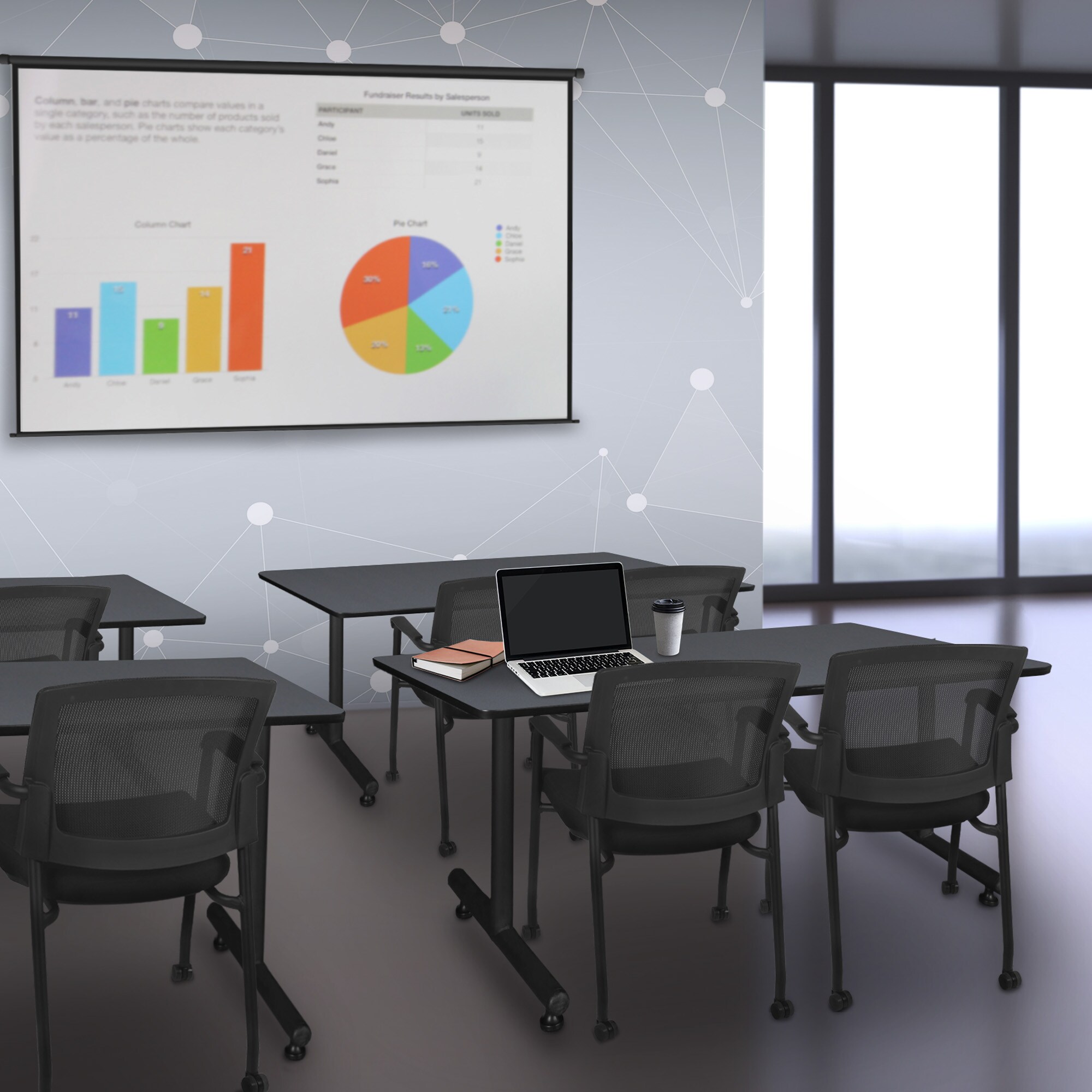 Regency MKTRCT4830GY Office-Tables - View #6