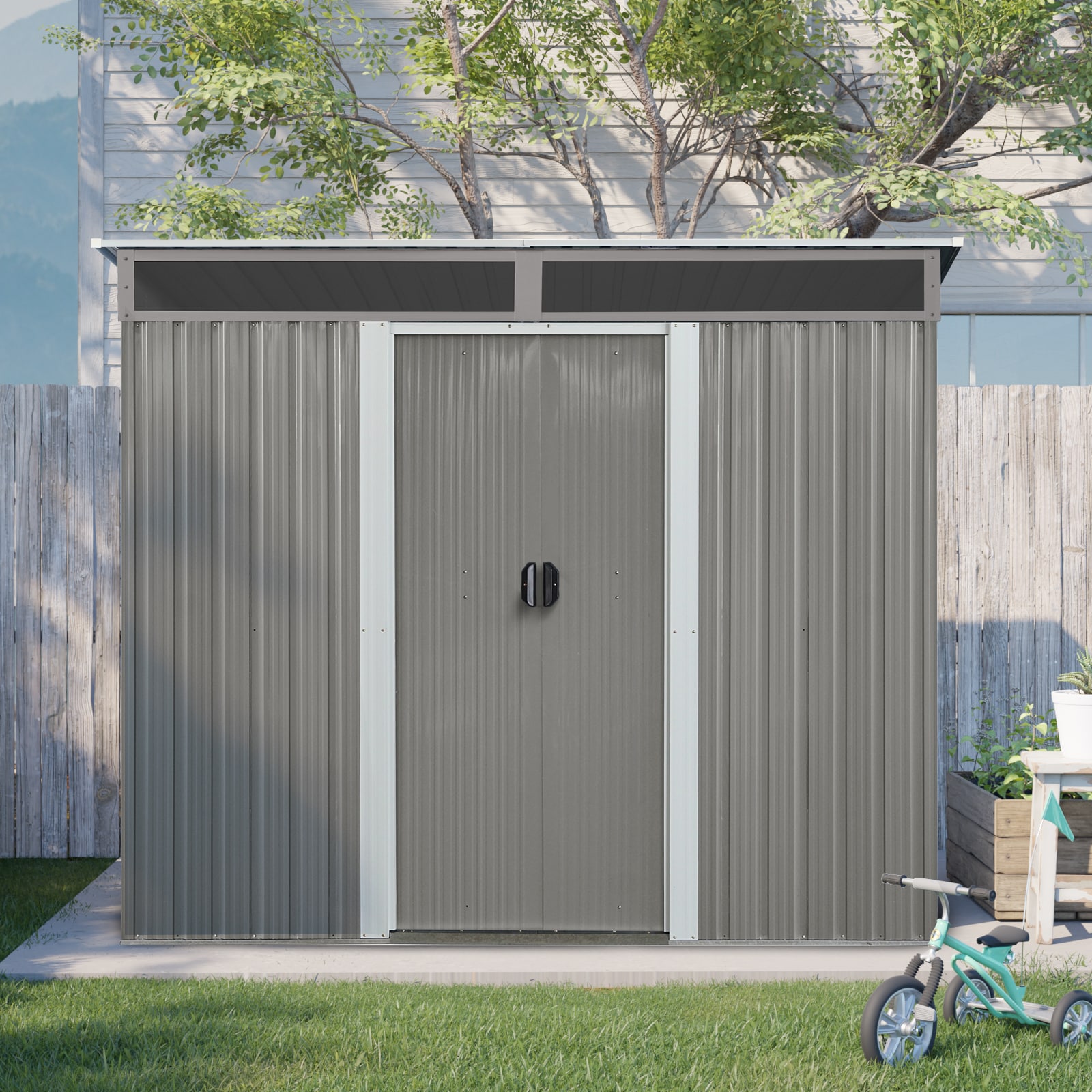 ToolCat BZ-3-146-SN Metal-Storage-Buildings-Sheds - View #3