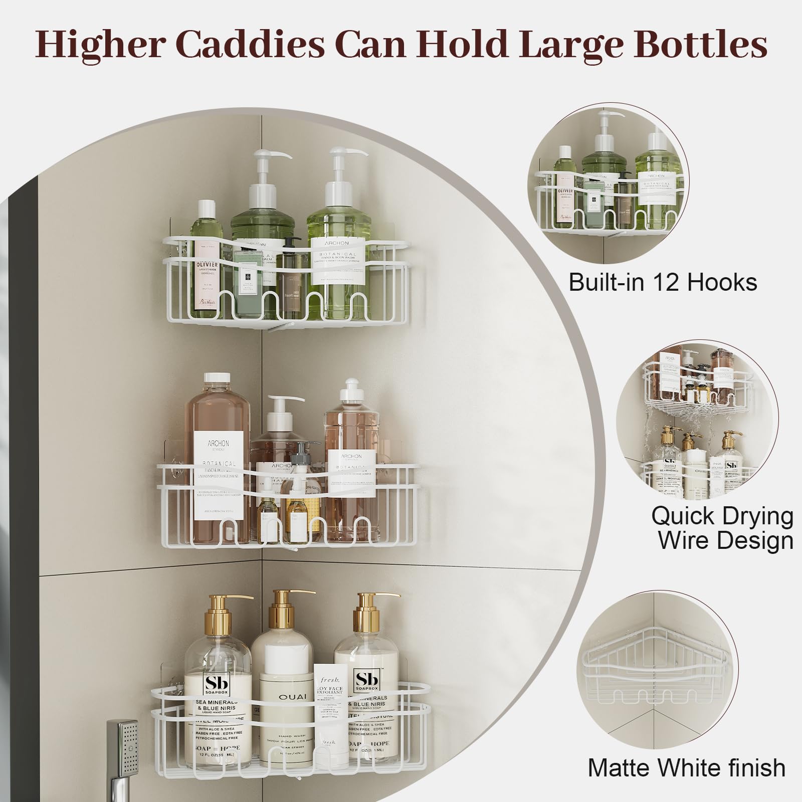 Lovav 5749848289905 Bathroom-Shelves - View #2
